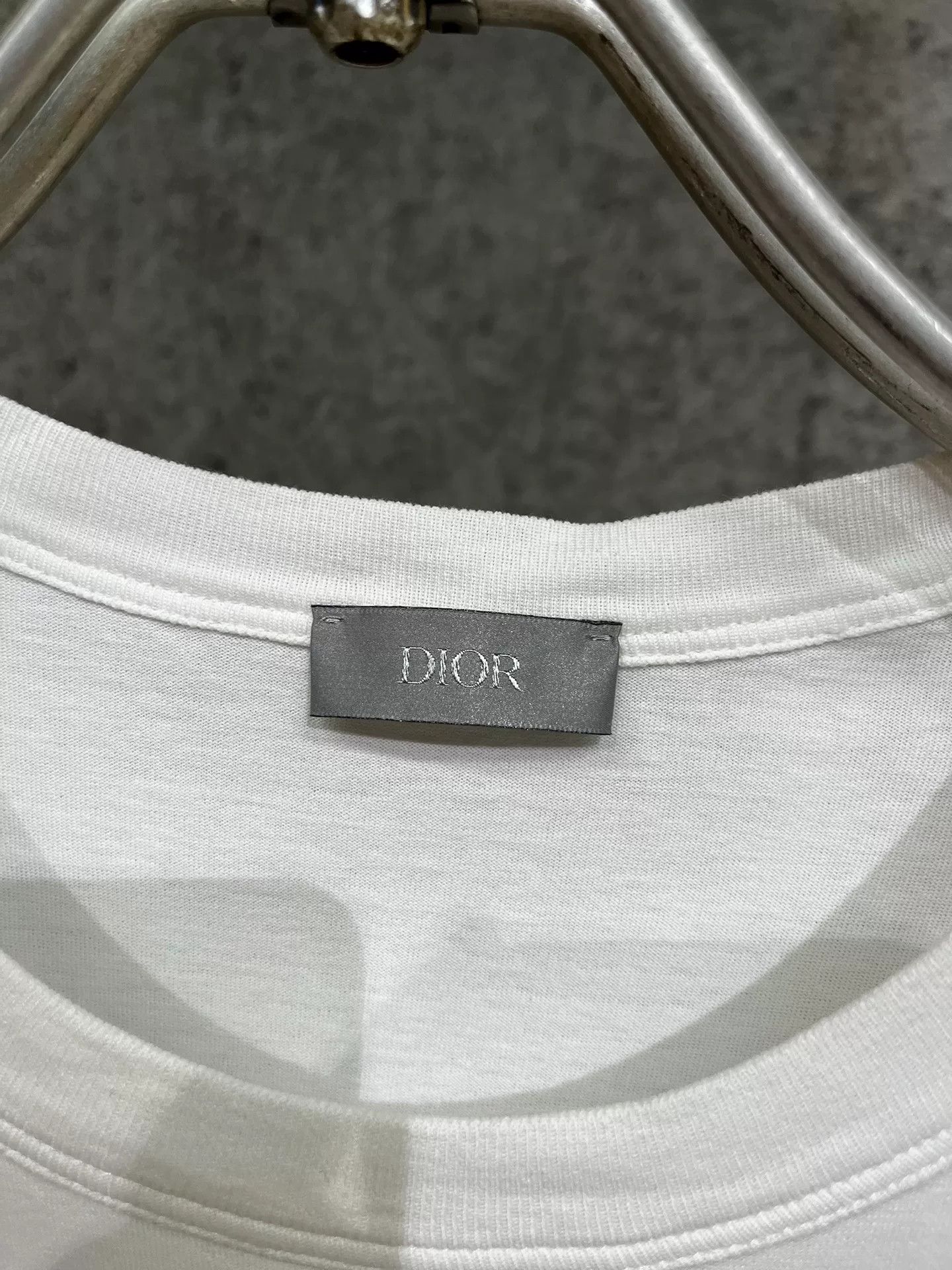 Dior Dior White Letter Short-Sleeve T-Shirt M Size US M / EU 48-50 / 2 - 3 Thumbnail