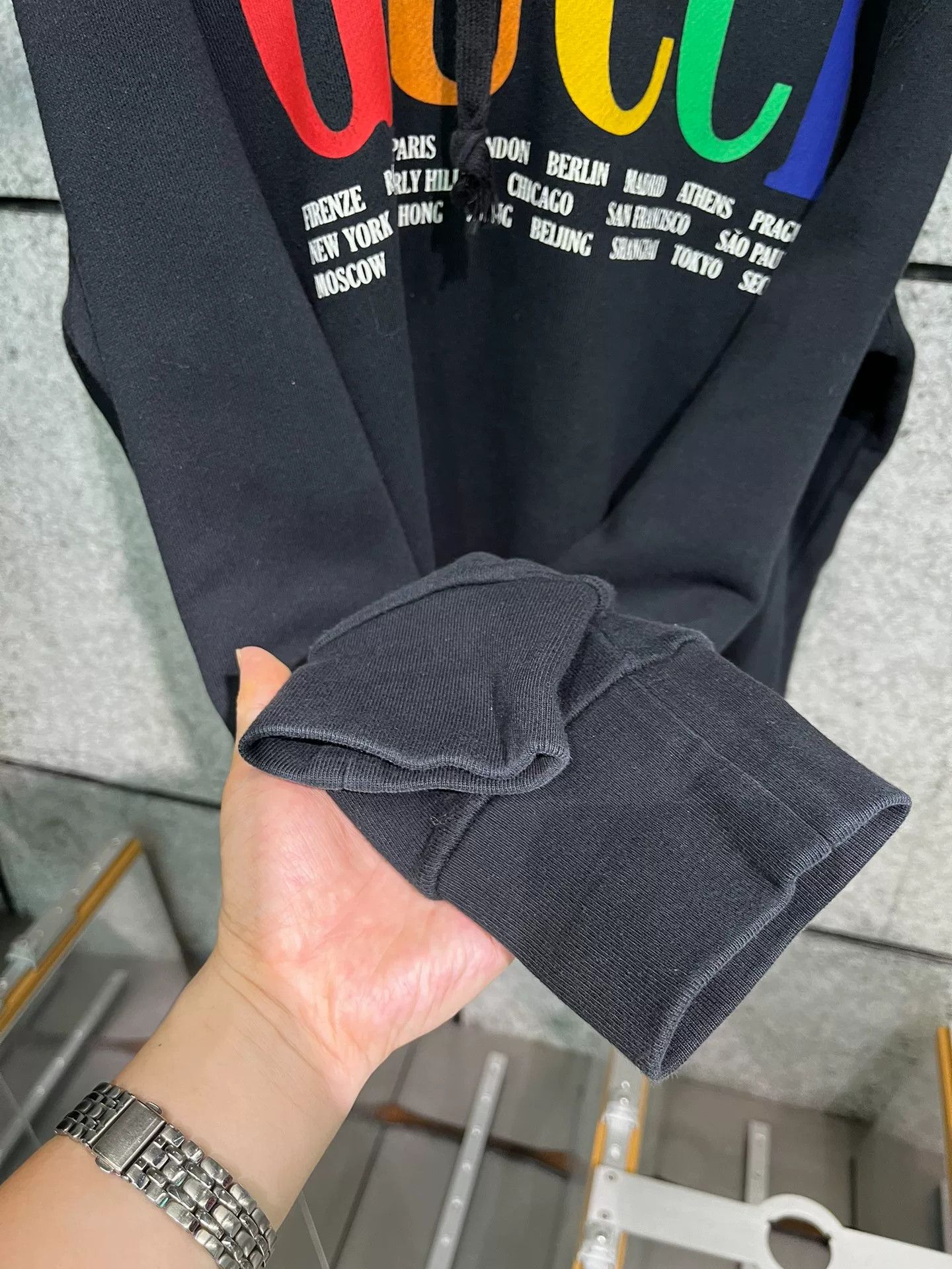 Gucci Gucci Colorful Letter Hoodie Size S Size US S / EU 44-46 / 1 - 3 Thumbnail