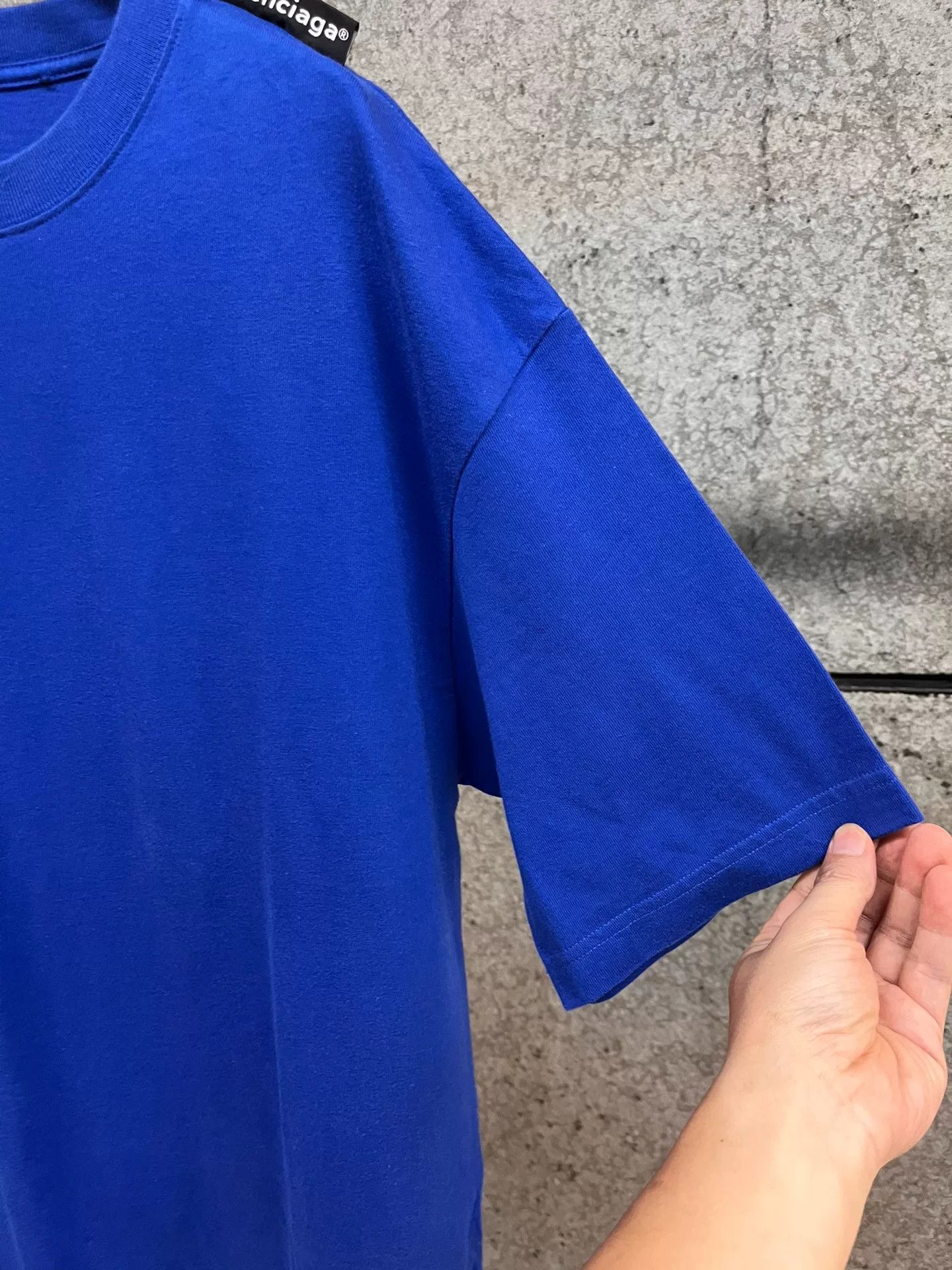 Balenciaga Balenciaga Blue Short-Sleeve T-Shirt S Size US S / EU 44-46 / 1 - 5 Thumbnail