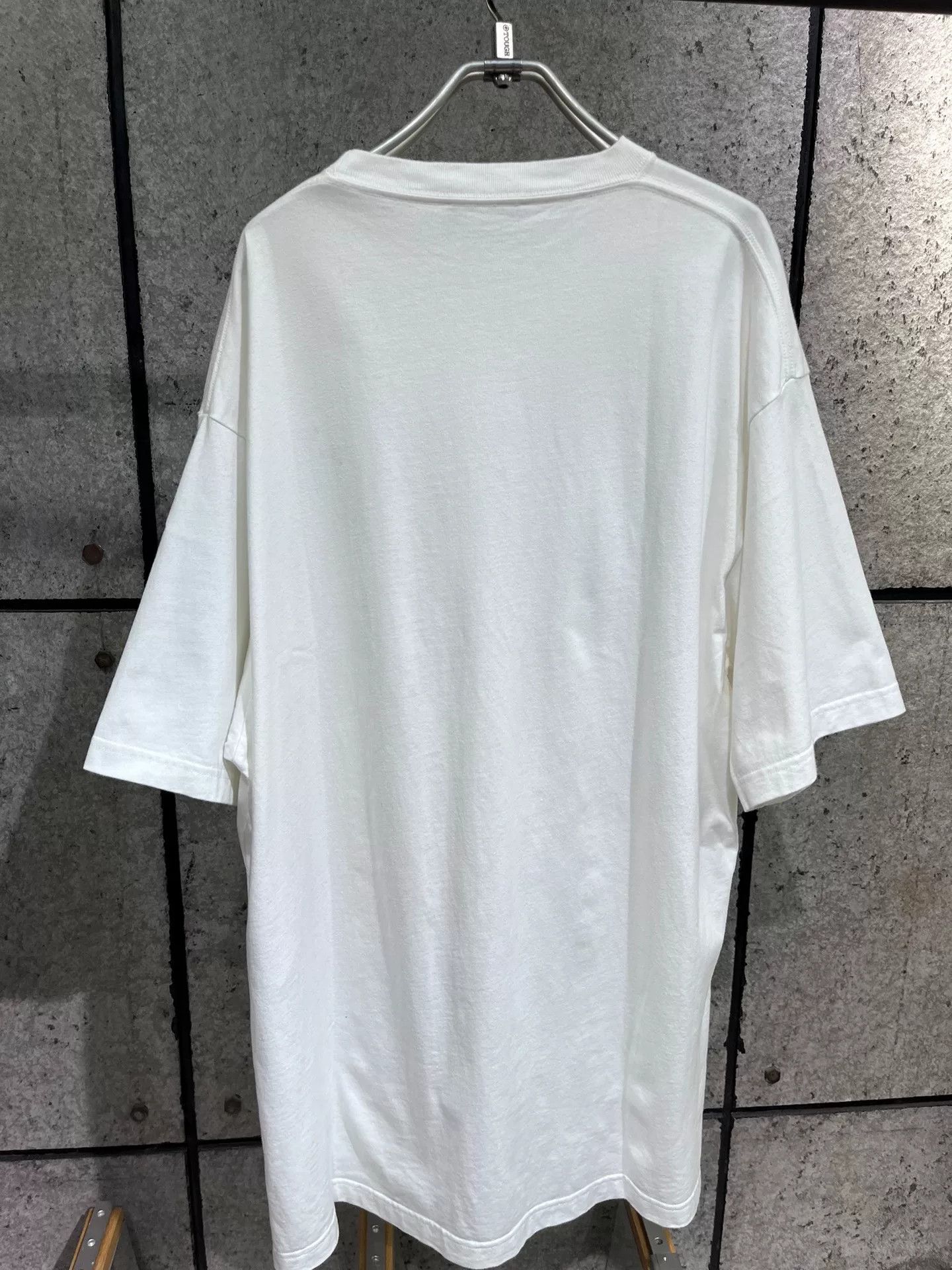 Balenciaga Balenciaga White Oversized Scissors Short-Sleeve S Size US S / EU 44-46 / 1 - 6 Thumbnail