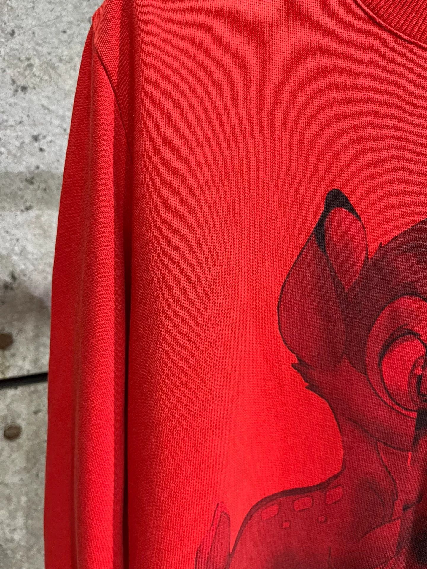 Givenchy Givenchy Red Deer Sweatshirt XS Size XS / US 0-2 / IT 36-38 - 4 Thumbnail