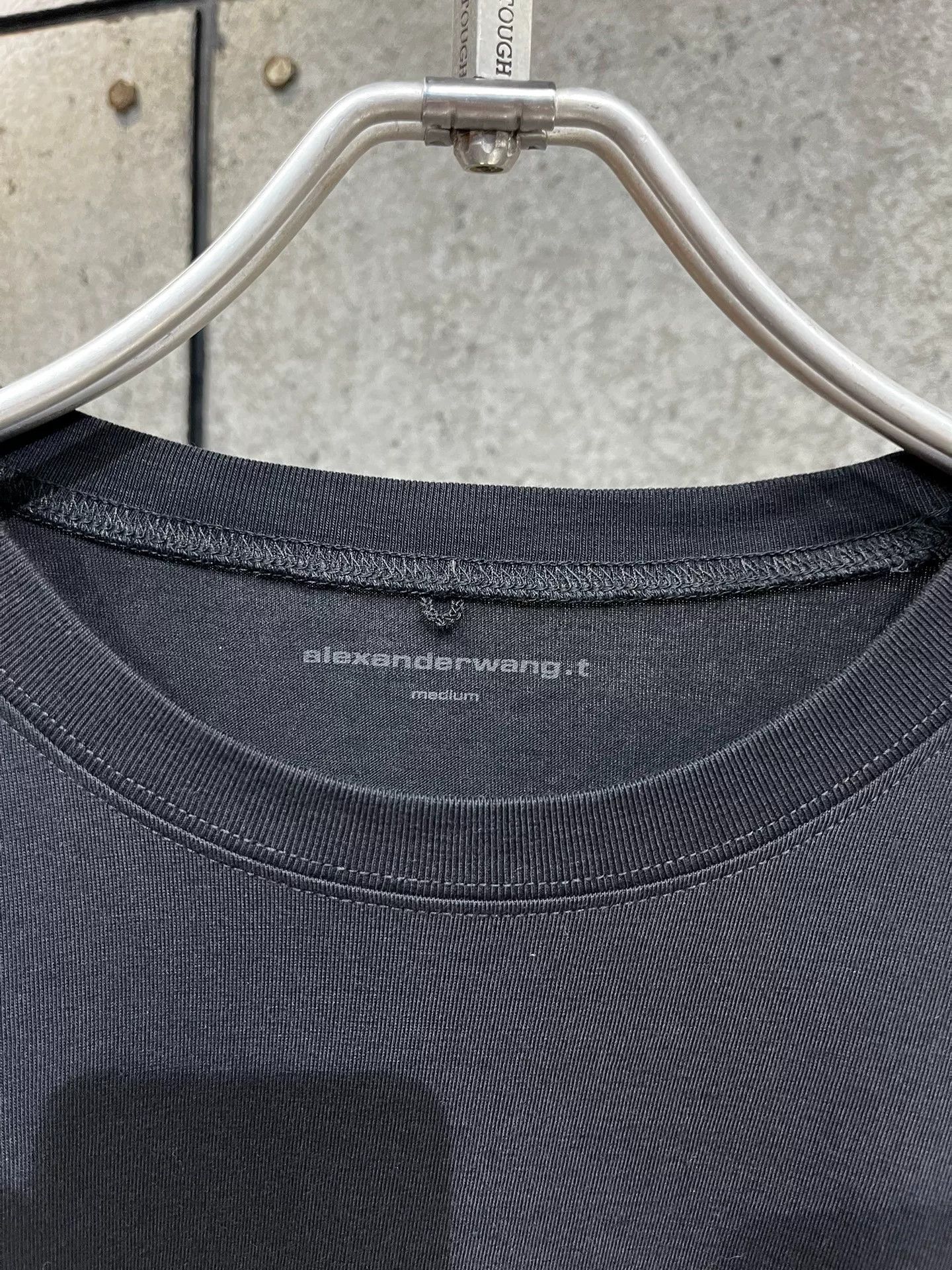 Alexander Wang Alexander Wang Black Long-Sleeve Top M Size US M / EU 48-50 / 2 - 2 Thumbnail