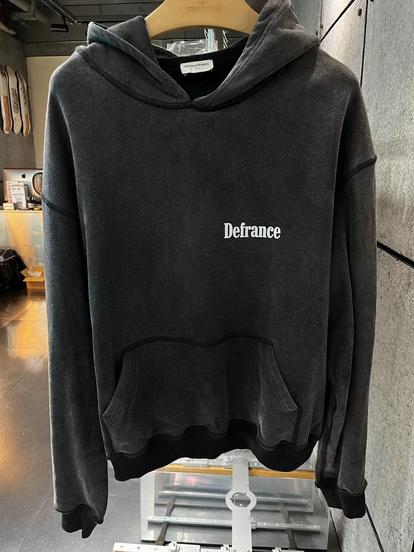 Arno De France ARNODEFRANCE Distressed Washed Marlboro Hoodie Size US M / EU 48-50 / 2 - 2 Thumbnail