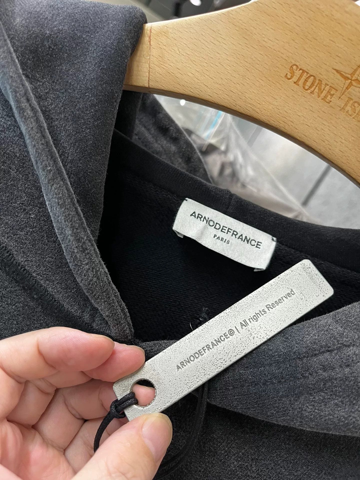 Arno De France ARNODEFRANCE Distressed Washed Marlboro Hoodie Size US M / EU 48-50 / 2 - 5 Thumbnail