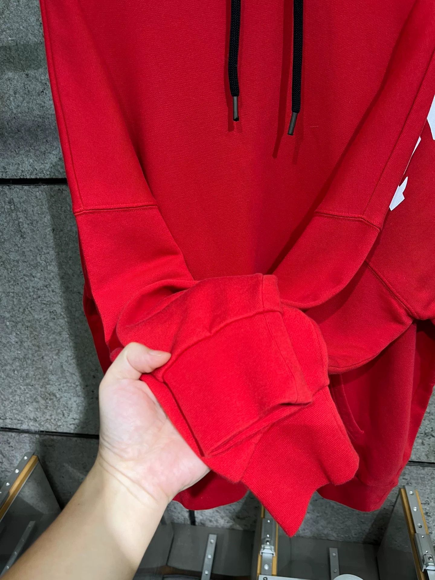 Palm Angels Palm Angels Red Logo Hoodie Size M Size US M / EU 48-50 / 2 - 4 Thumbnail