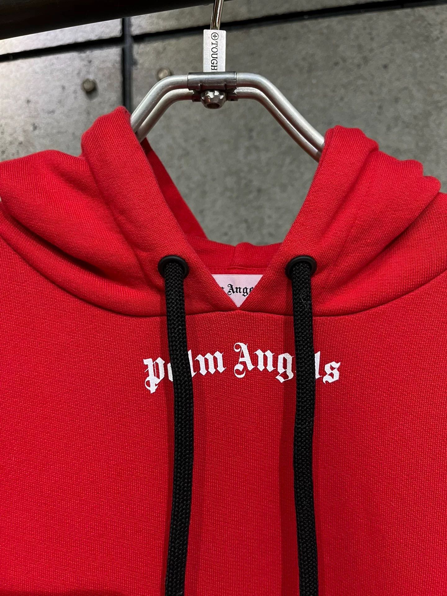 Palm Angels Palm Angels Red Logo Hoodie Size M Size US M / EU 48-50 / 2 - 2 Thumbnail