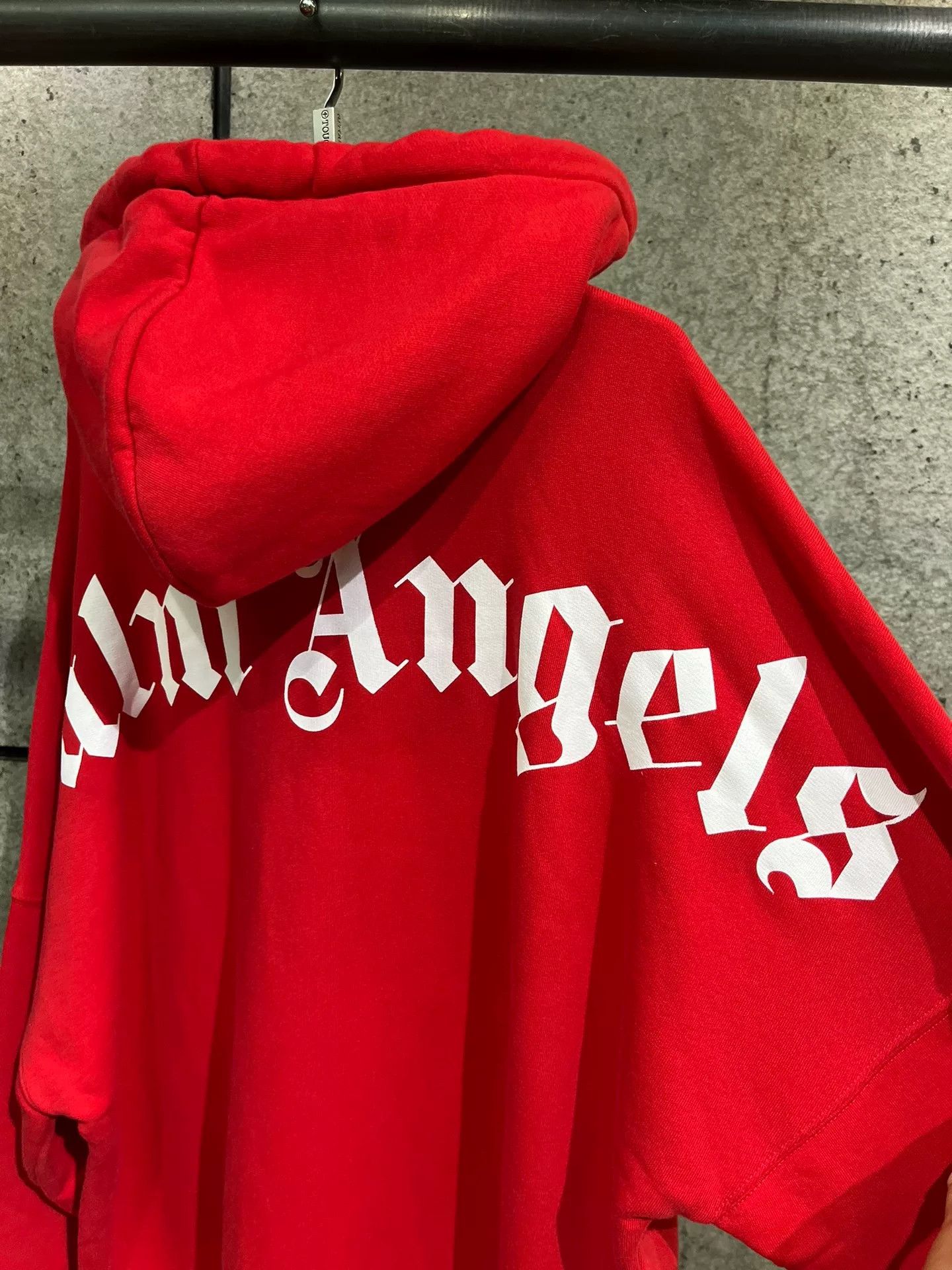 Palm Angels Palm Angels Red Logo Hoodie Size M Size US M / EU 48-50 / 2 - 8 Thumbnail