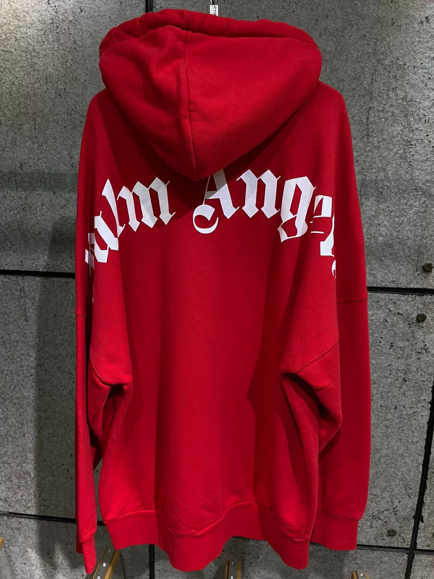Palm Angels Palm Angels Red Logo Hoodie Size M Size US M / EU 48-50 / 2 - 6 Thumbnail