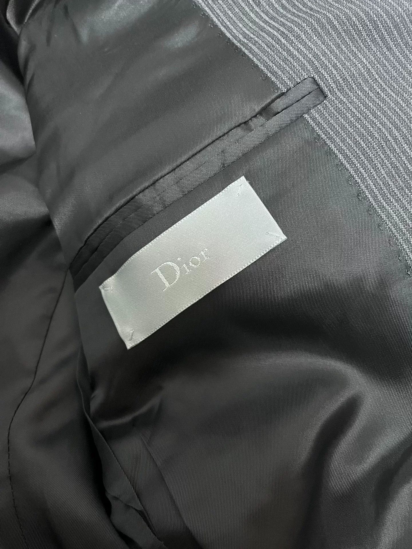 Dior Dior Gray Zipper Blazer Size 44 Size US S / EU 44-46 / 1 - 6 Thumbnail