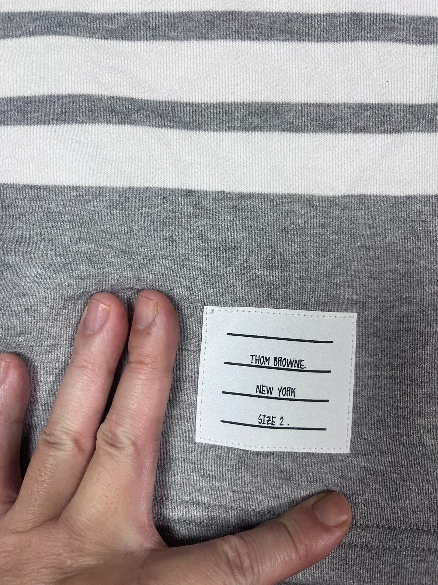 Thom Browne Thom Browne Gray Shorts Size 2 Size US 26 / EU 42 - 2 Thumbnail