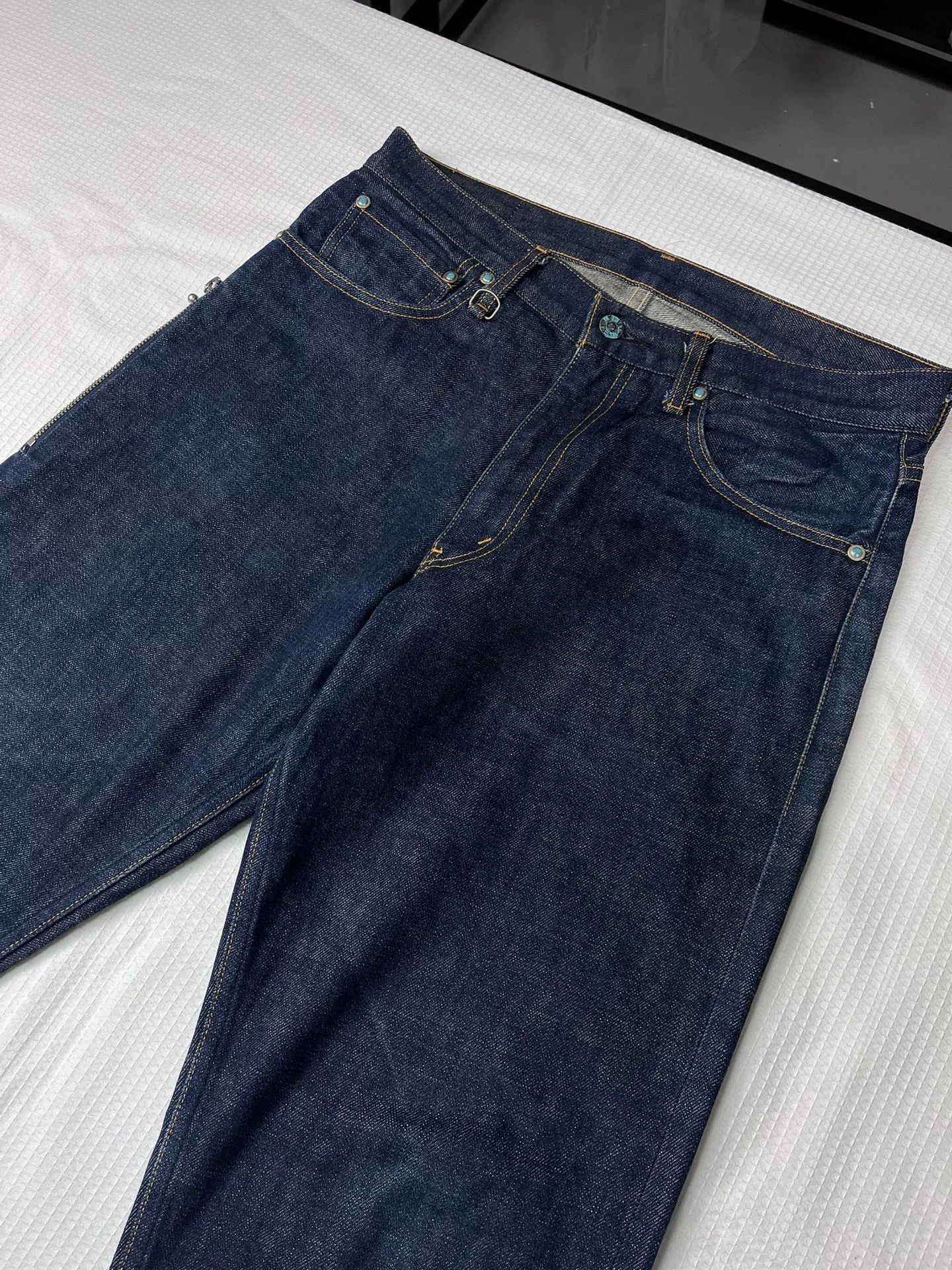 Levi's Levi's Fenom Raw Denim Jeans 32 Size US 32 / EU 48 - 6 Thumbnail
