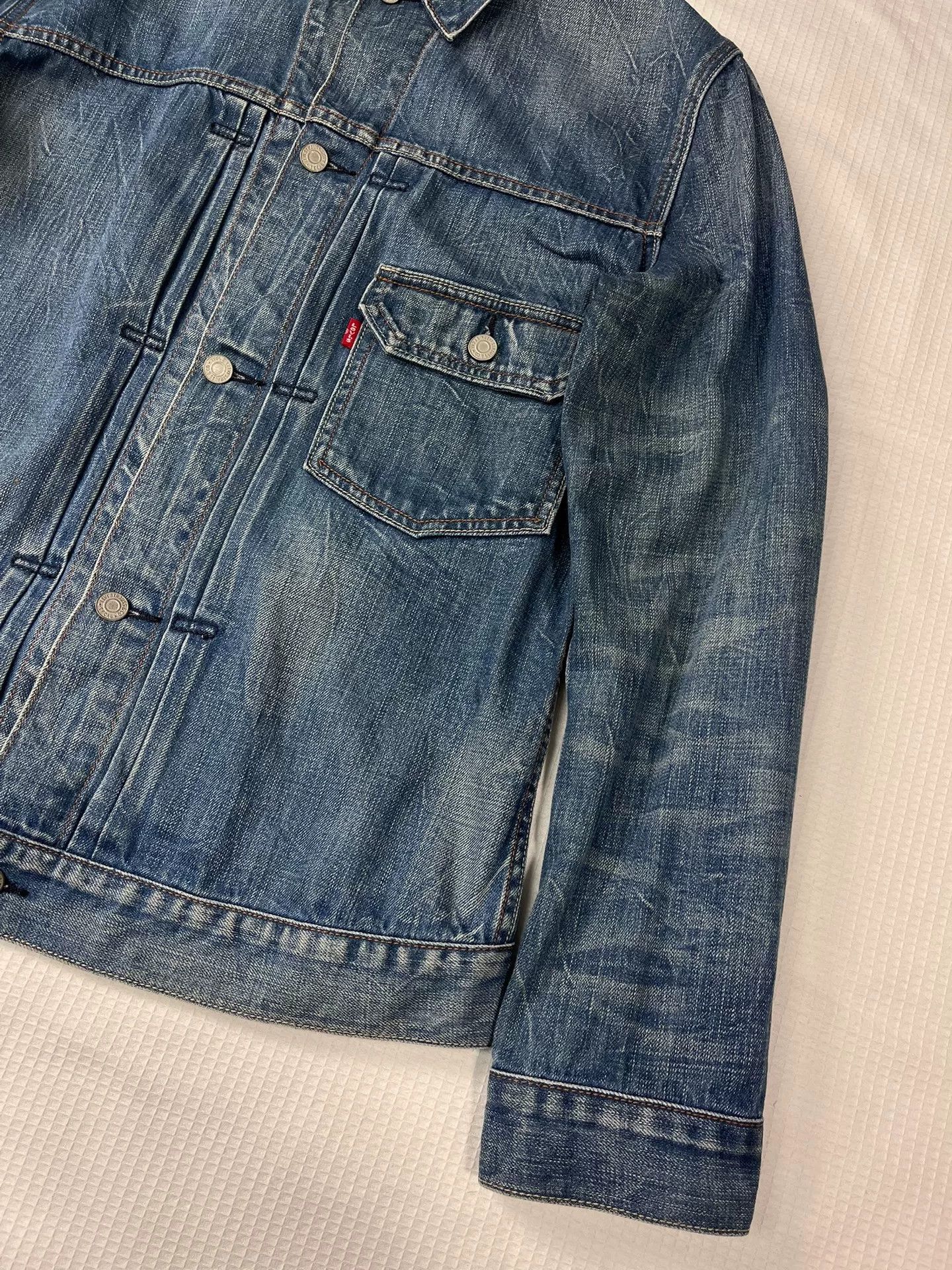 Levi's Levi's Denim Jacket Size L Size US L / EU 52-54 / 3 - 3 Thumbnail