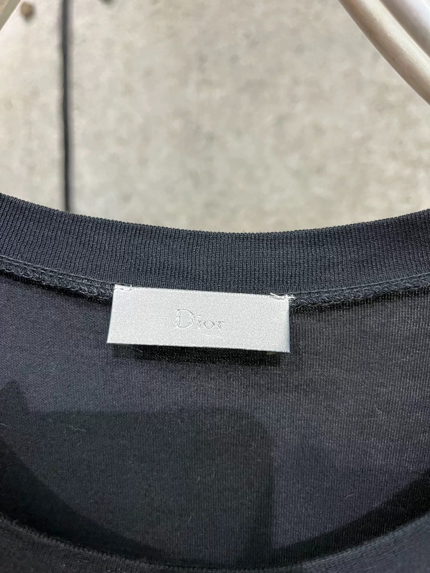 Dior Dior Black Short Sleeve with White Bee Embroidery Size US S / EU 44-46 / 1 - 3 Thumbnail