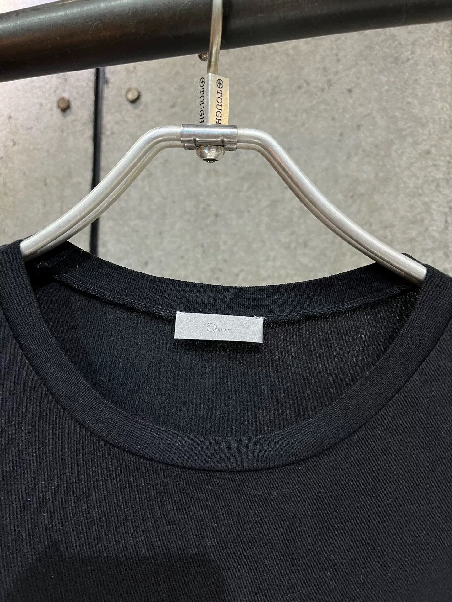 Dior Dior Black Short Sleeve with White Bee Embroidery Size US S / EU 44-46 / 1 - 2 Thumbnail