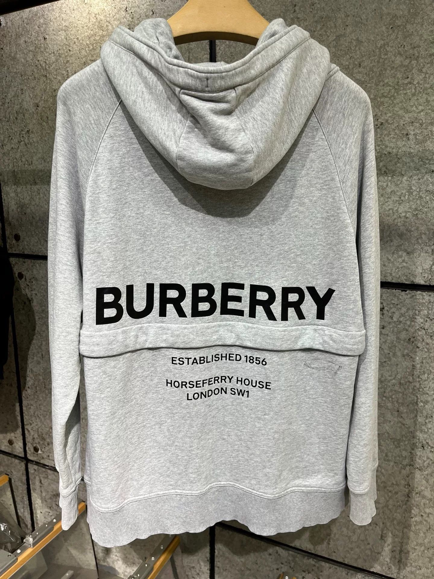 Burberry Burberry Gray Hoodie Size M Size US M / EU 48-50 / 2 - 6 Thumbnail