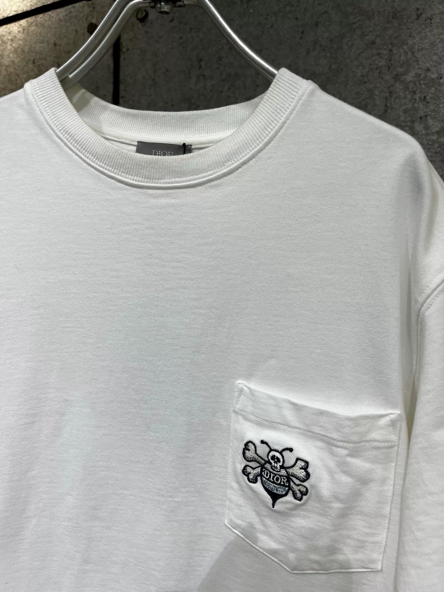 Stussy Dior Stussy Bee White Short Sleeve Size US S / EU 44-46 / 1 - 2 Thumbnail