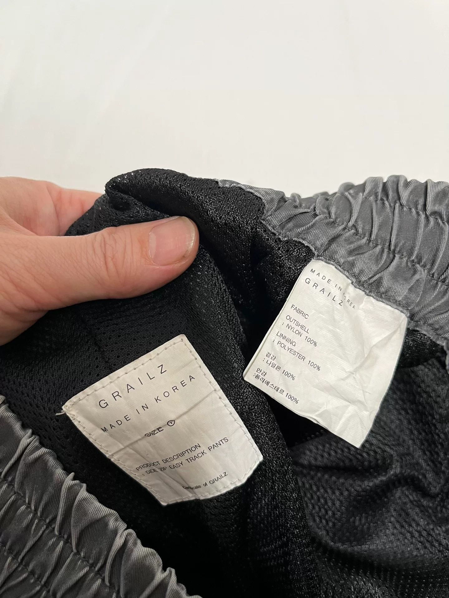 GRAILZ Grailz Gray Zipper Pants No.1 Size US 26 / EU 42 - 3 Thumbnail