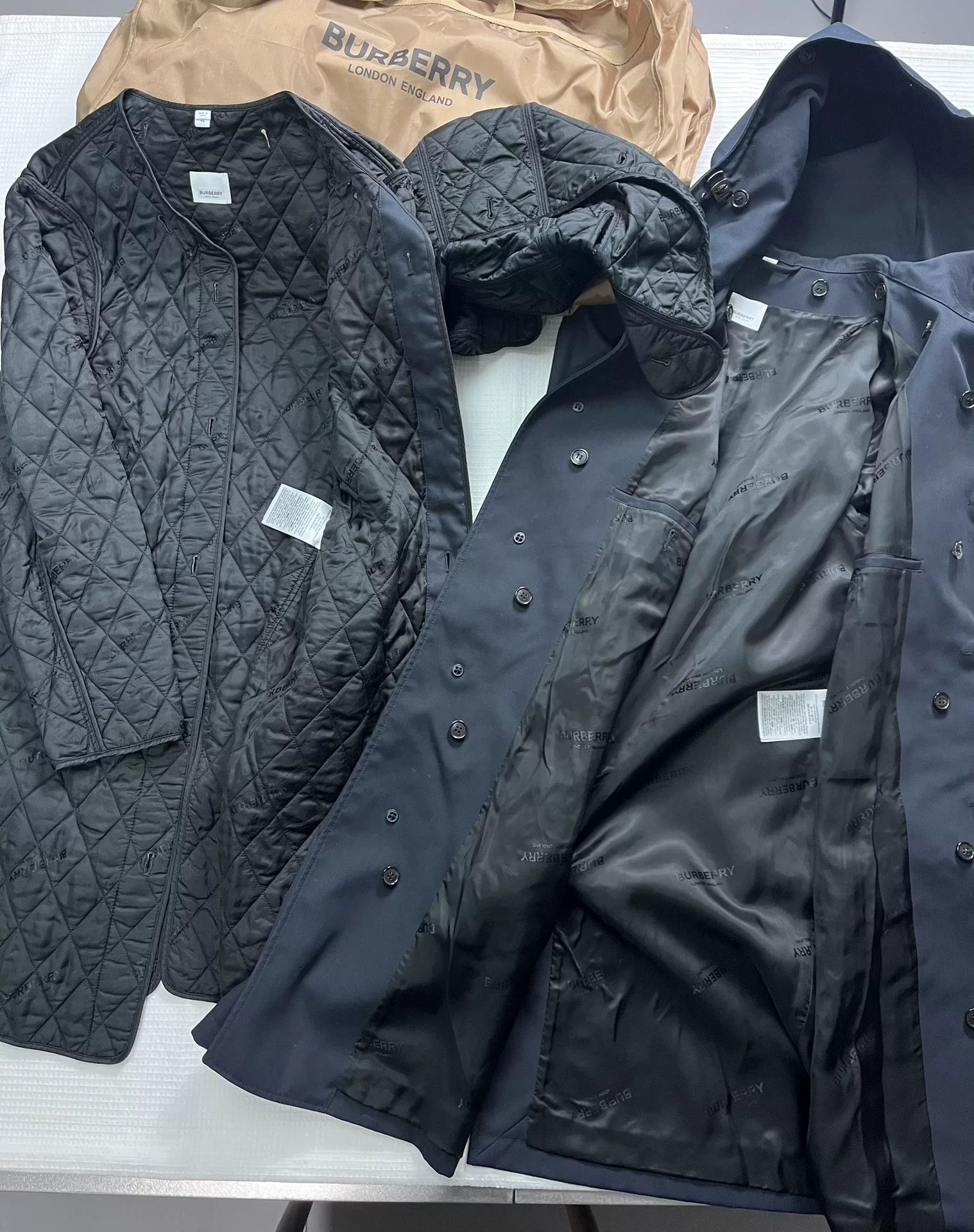 Burberry Burberry Black Hooded Trench Coat Size 46 Size US S / EU 44-46 / 1 - 8 Thumbnail