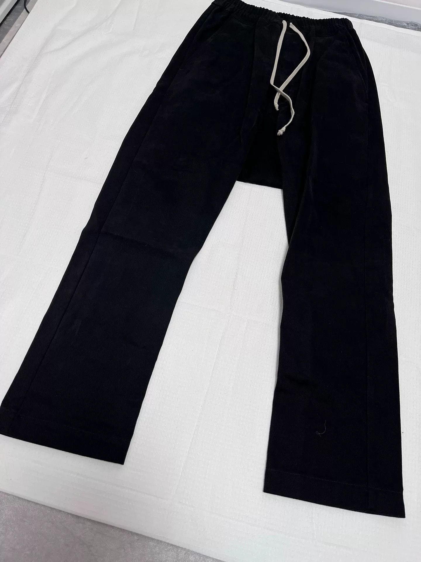 Rick Owens Rick Owens Solid Drawstring Relaxed Pants 46 Size US 30 / EU 46 - 3 Thumbnail
