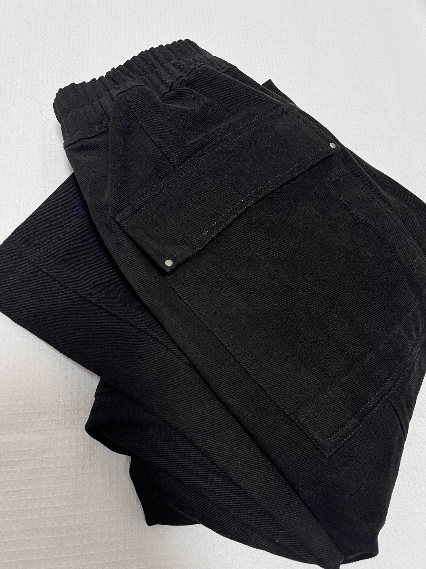 Rick Owens Rick Owens Solid Drawstring Relaxed Pants 46 Size US 30 / EU 46 - 7 Thumbnail