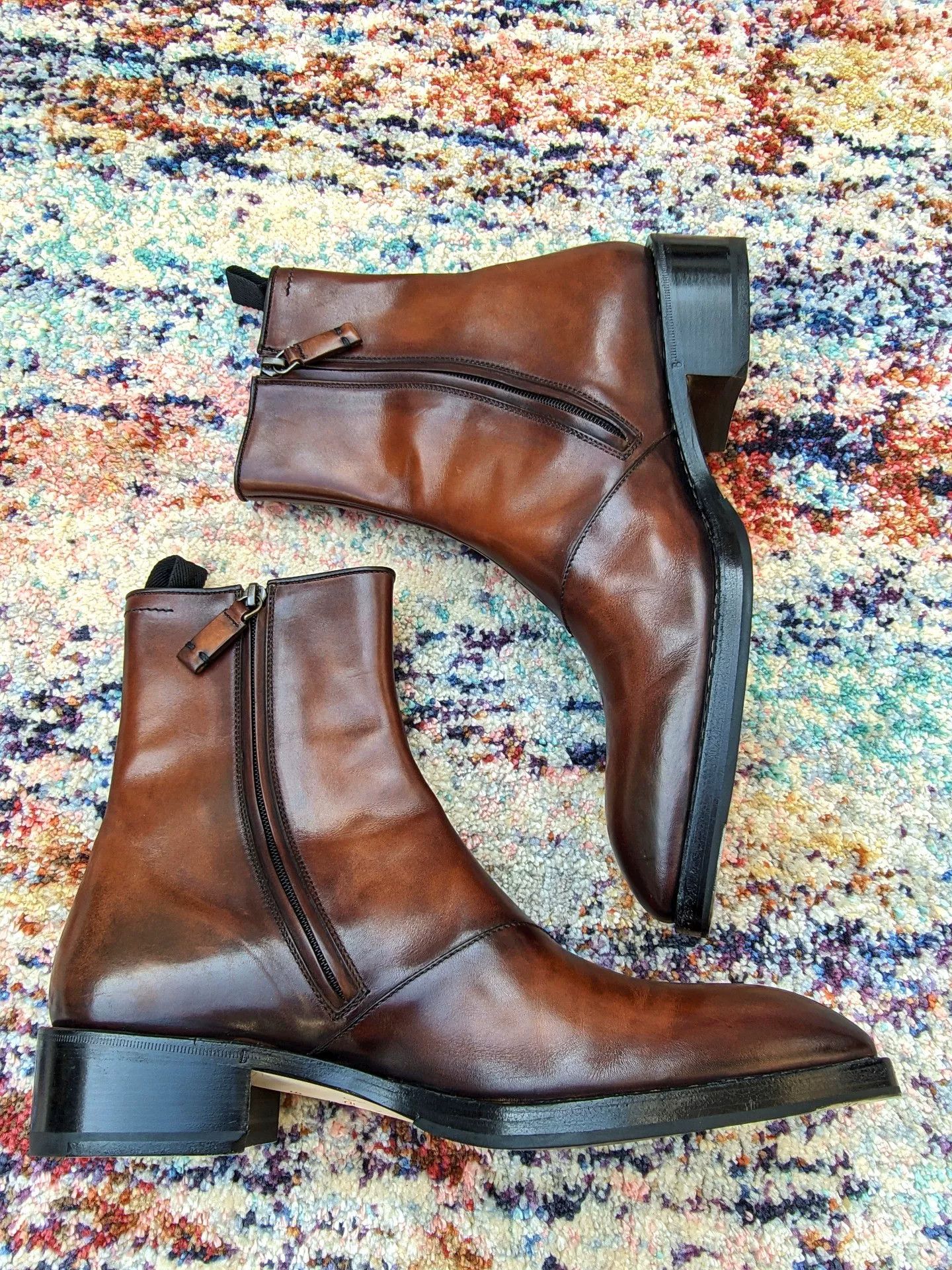 Haider Ackermann Berluti Men's Leather Boots Haider Ackermann FW18 Size US 9 / EU 42 - 5 Thumbnail