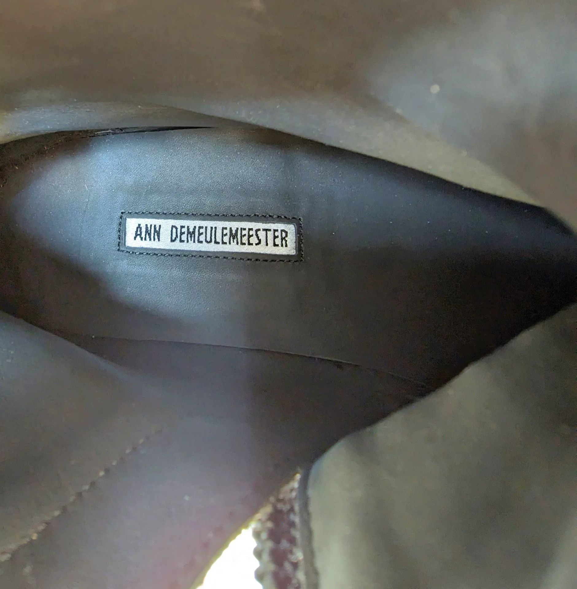 Ann Demeulemeester Ann Demeulemeester Men's Leather Boots Size US 10 / EU 43 - 7 Thumbnail