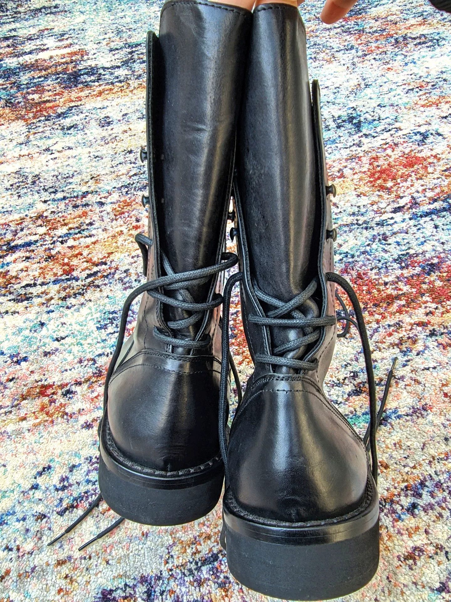 Ann Demeulemeester Ann Demeulemeester Men's Leather Boots Size US 10 / EU 43 - 5 Thumbnail