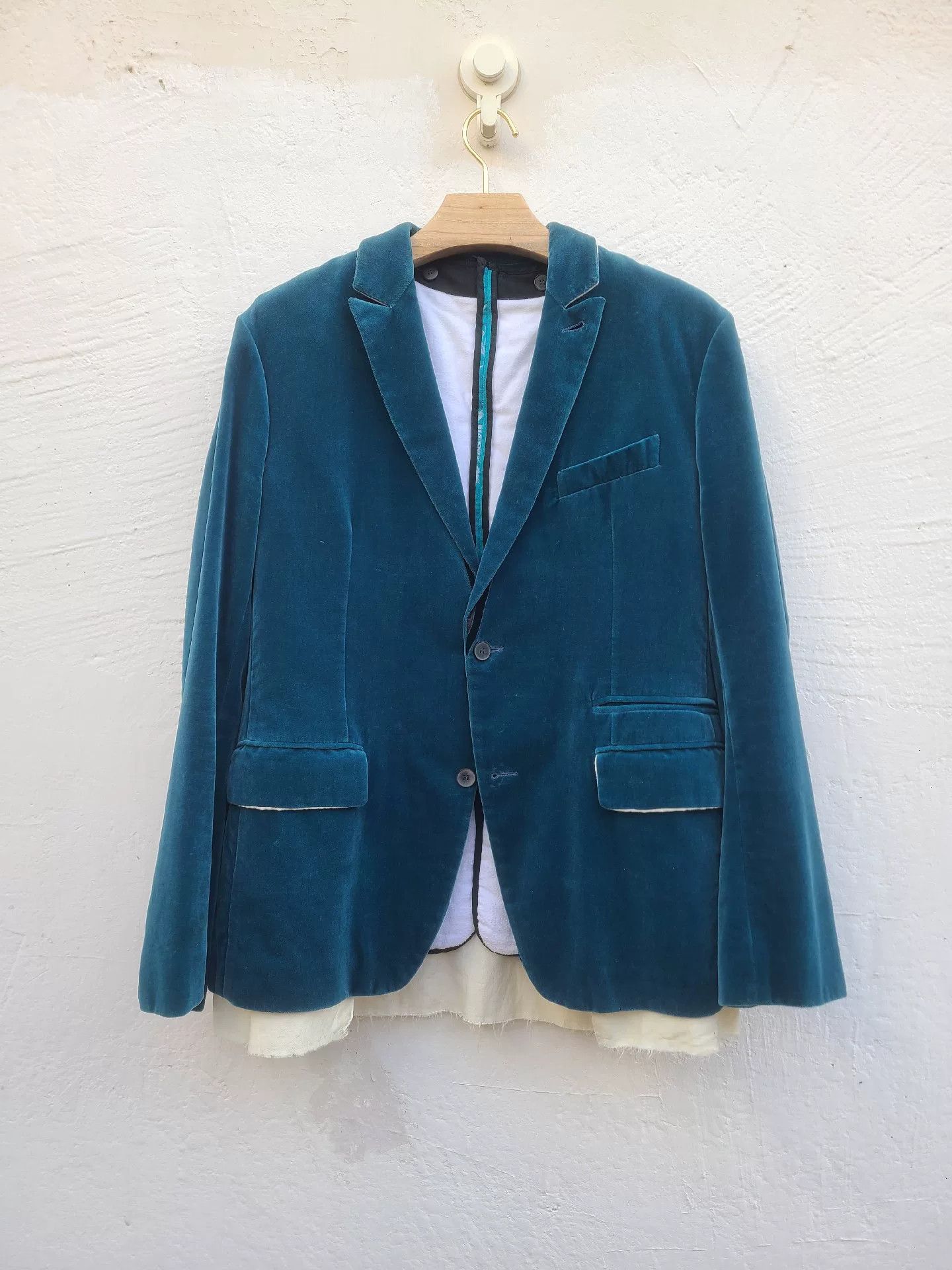 Haider Ackermann Haider Ackermann Men's Velvet Coat Size US L / EU 52-54 / 3 - 2 Thumbnail