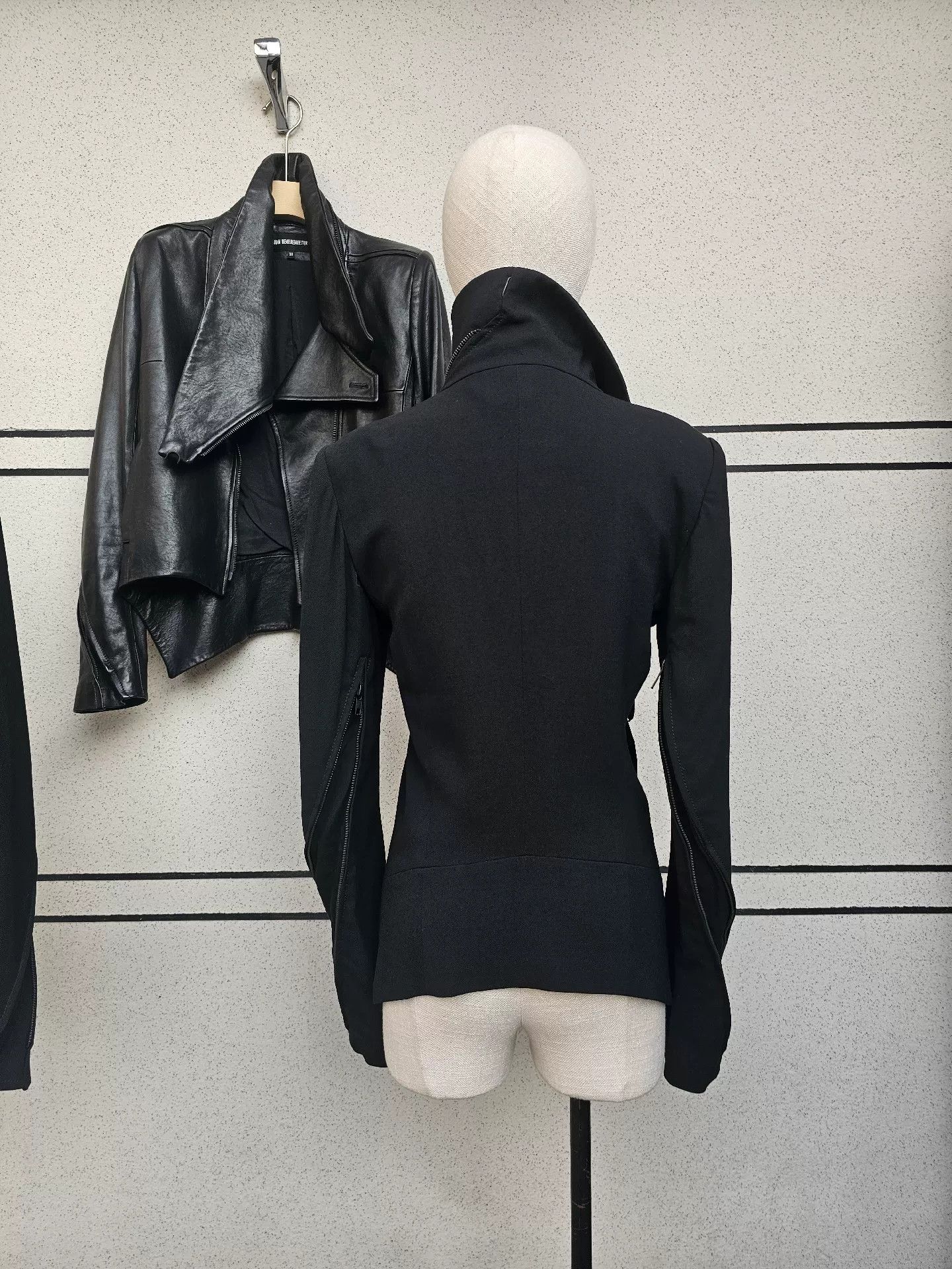 Ann Demeulemeester Ann Demeulemeester Women's Deconstructed Jacket Size XXS / US 00 / IT 34 - 6 Thumbnail