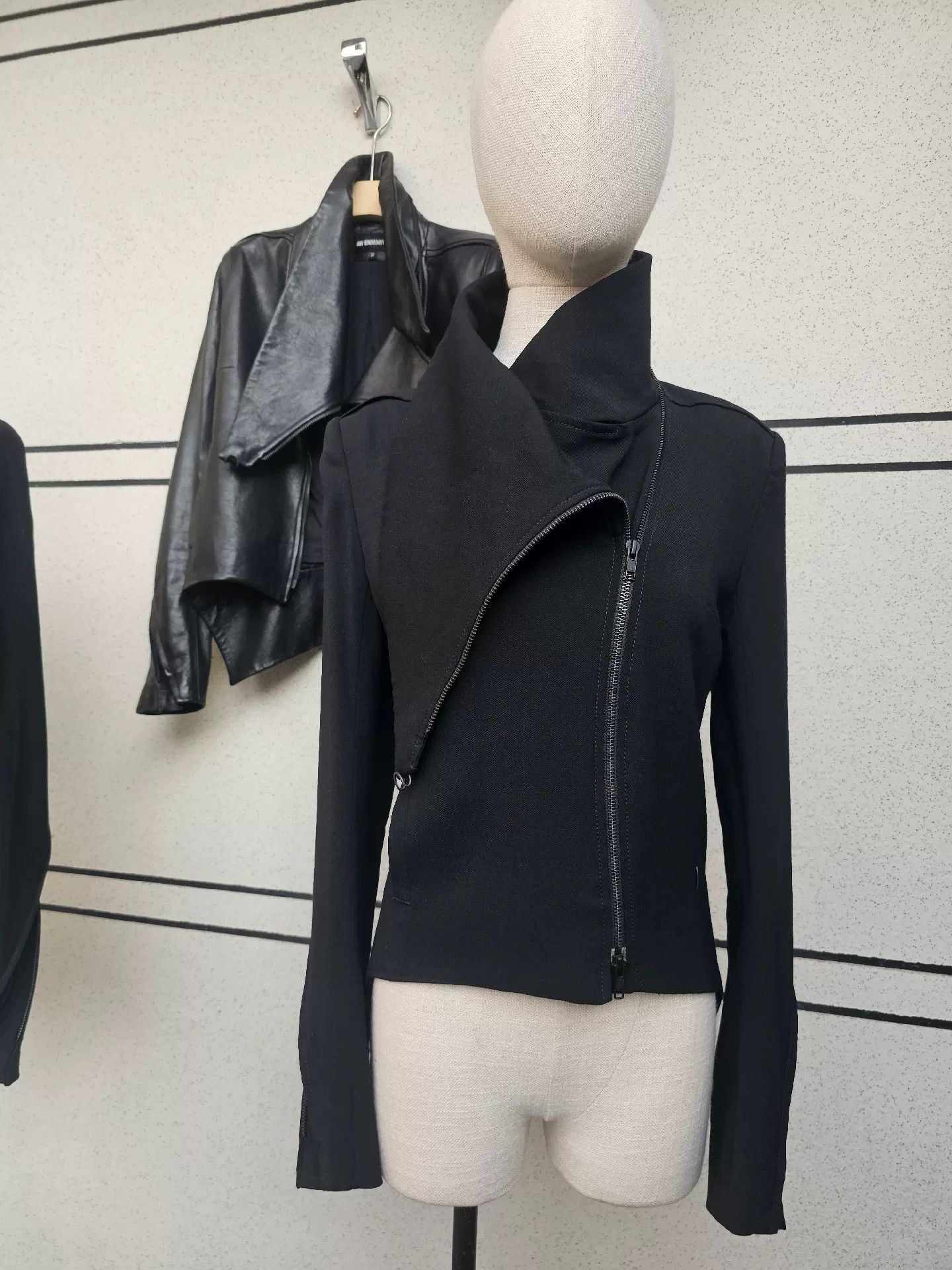 Ann Demeulemeester Ann Demeulemeester Women's Deconstructed Jacket Size XXS / US 00 / IT 34 - 5 Thumbnail