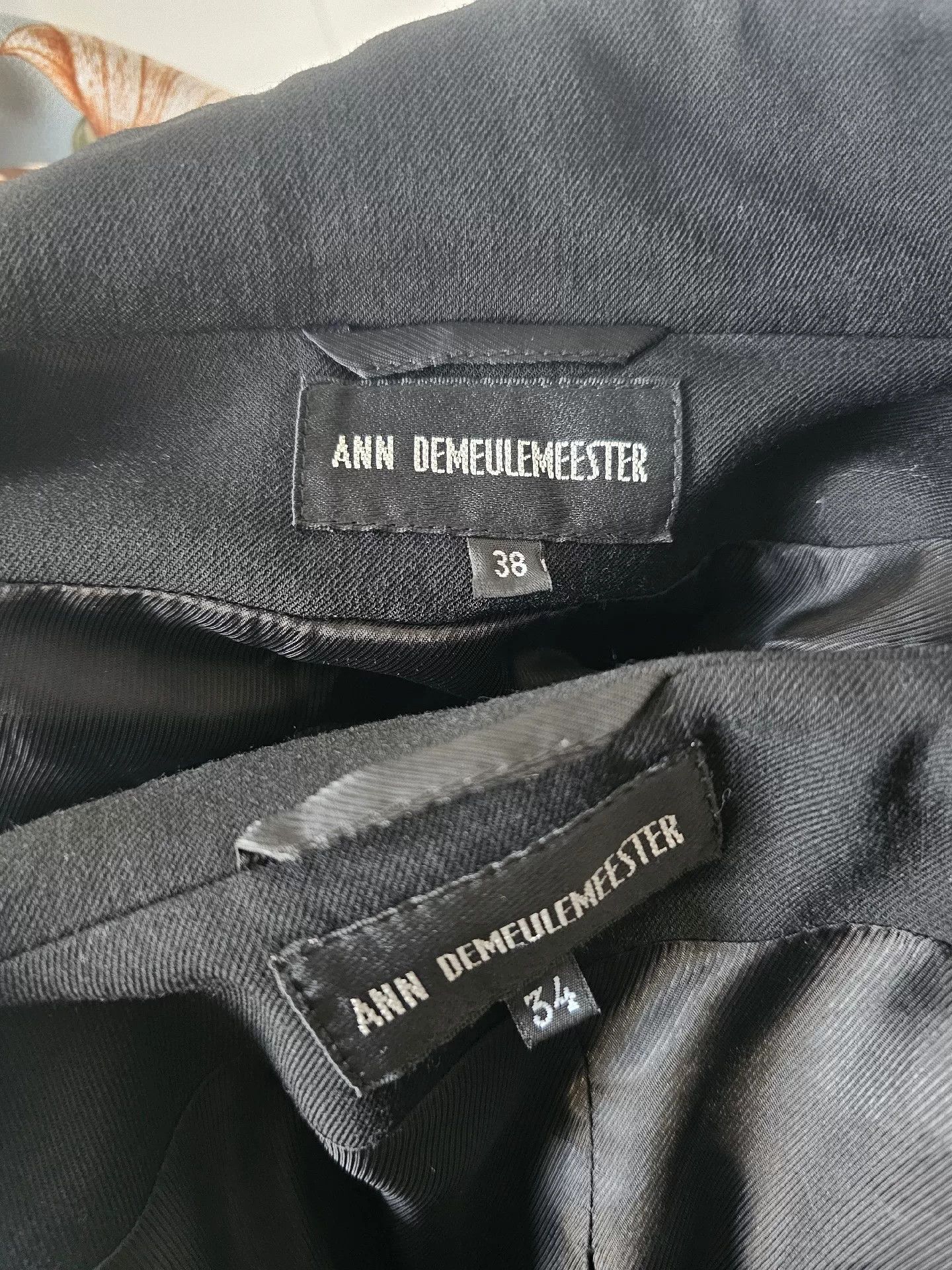 Ann Demeulemeester Ann Demeulemeester Women's Deconstructed Jacket Size XXS / US 00 / IT 34 - 7 Thumbnail