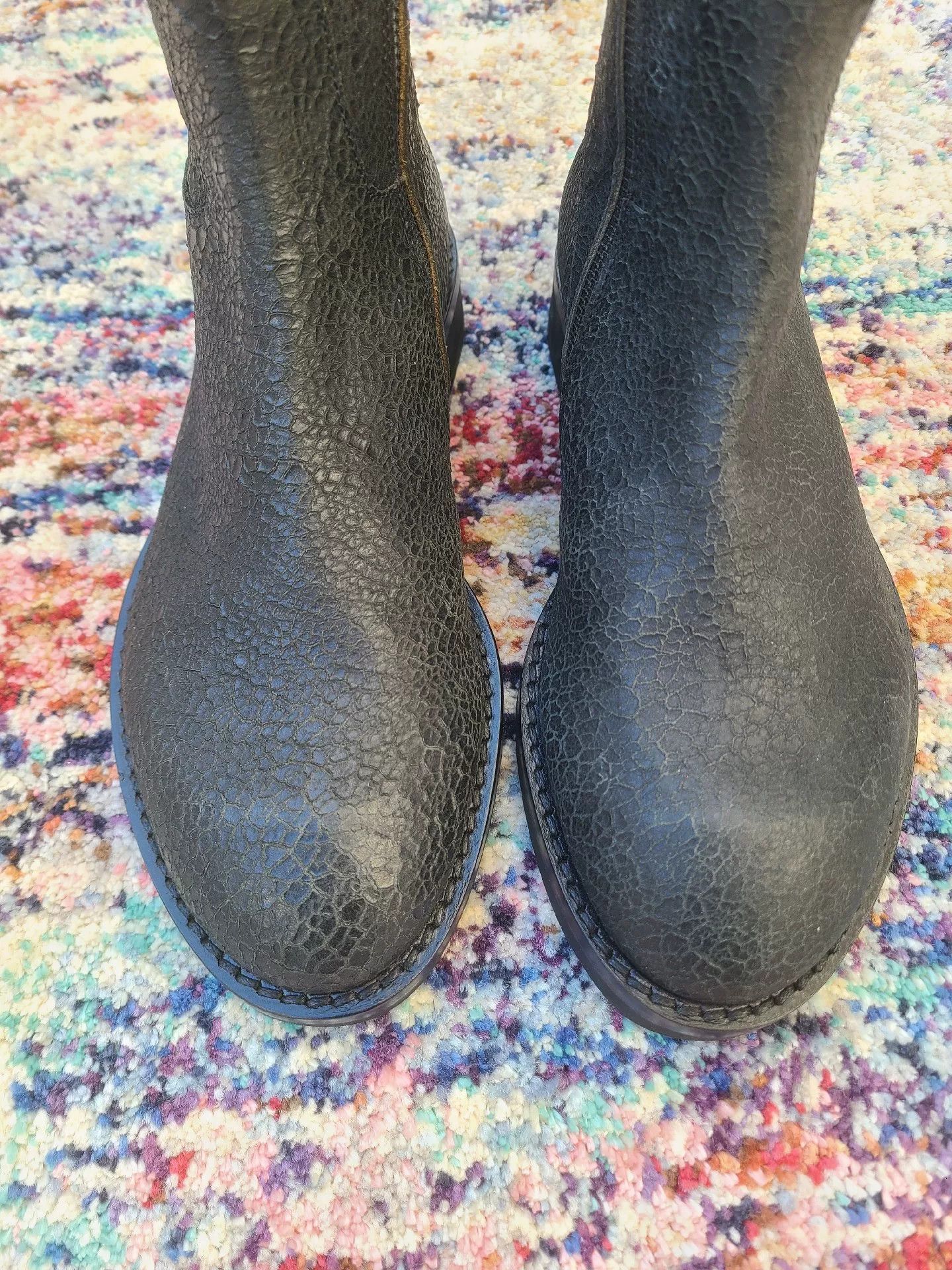 Ann Demeulemeester Ann Demeulemeester Men's Leather Boots FW15 Size US 8.5 / EU 41-42 - 3 Thumbnail