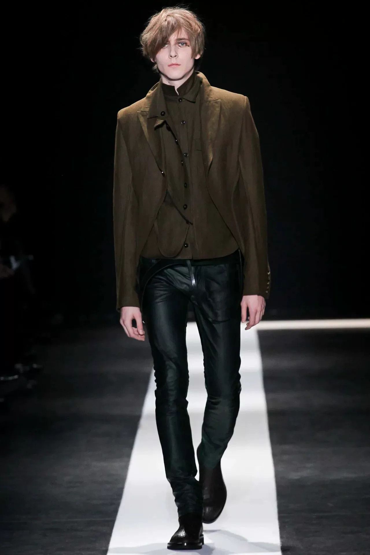Ann Demeulemeester Ann Demeulemeester Men's Leather Boots FW15 Size US 8.5 / EU 41-42 - 9 Thumbnail