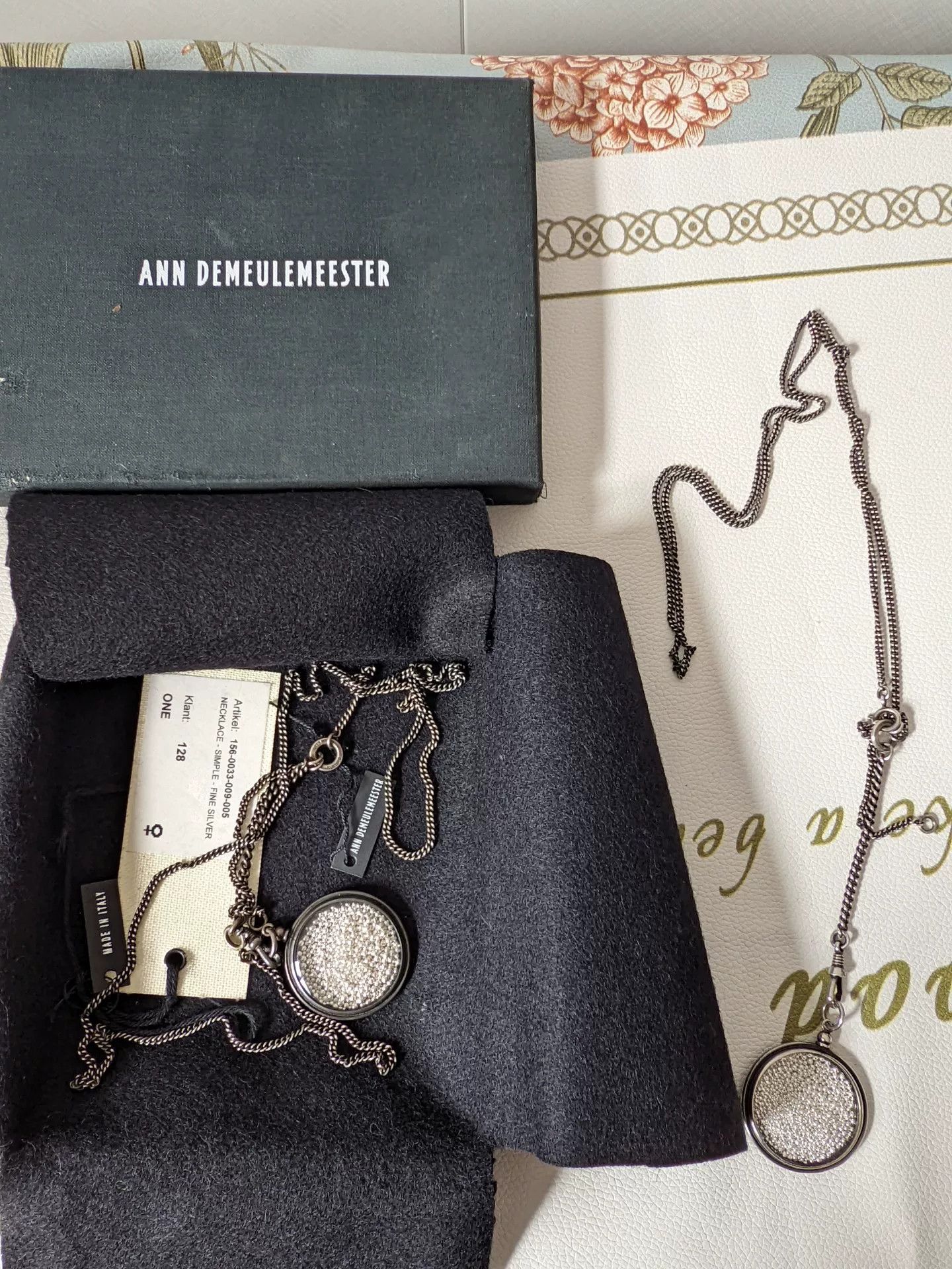 Ann Demeulemeester Ann Demeulemeester Runway Sterling Silver Necklace Size ONE SIZE - 4 Thumbnail