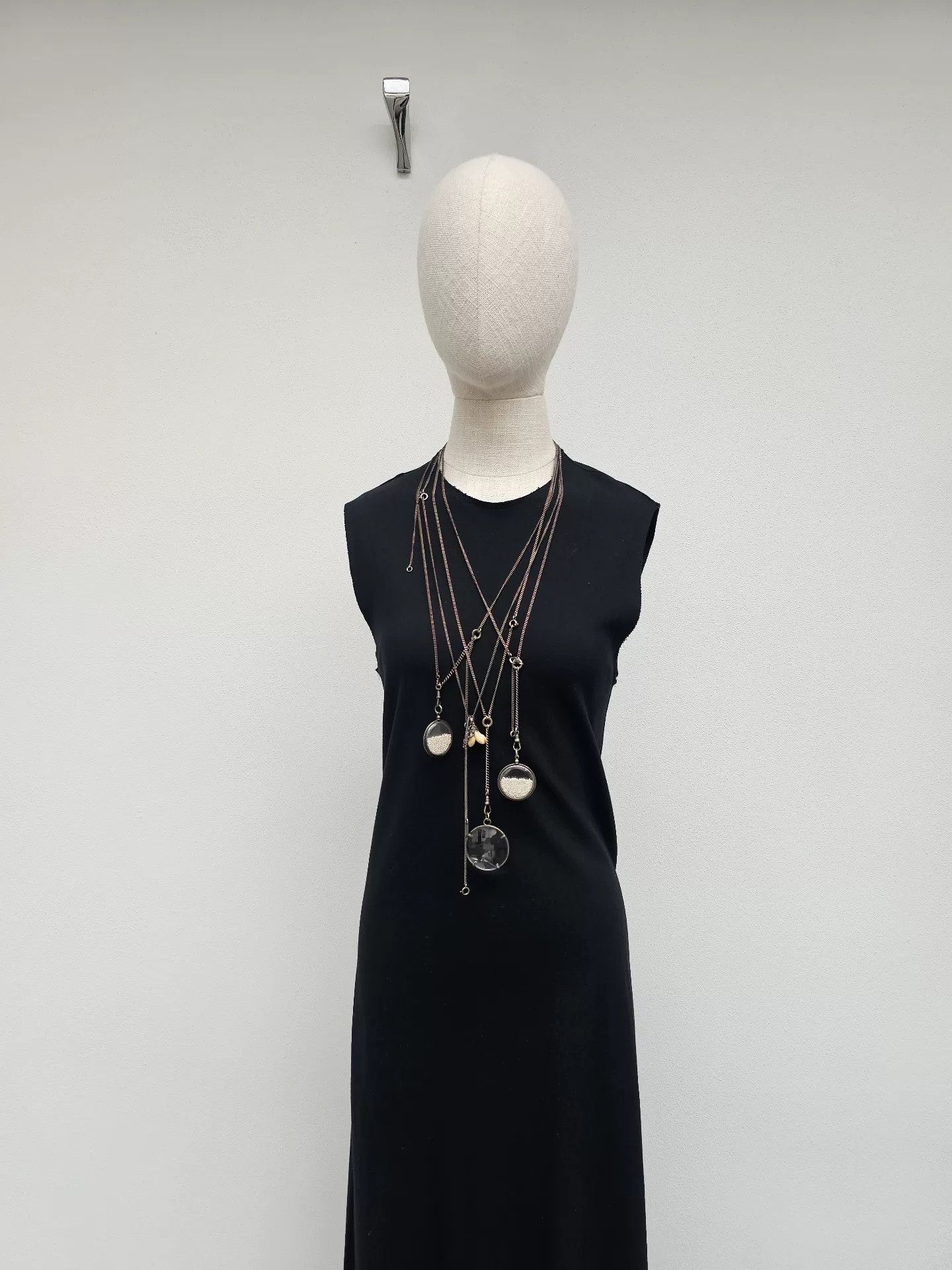 Ann Demeulemeester Ann Demeulemeester Runway Sterling Silver Necklace Size ONE SIZE - 2 Thumbnail