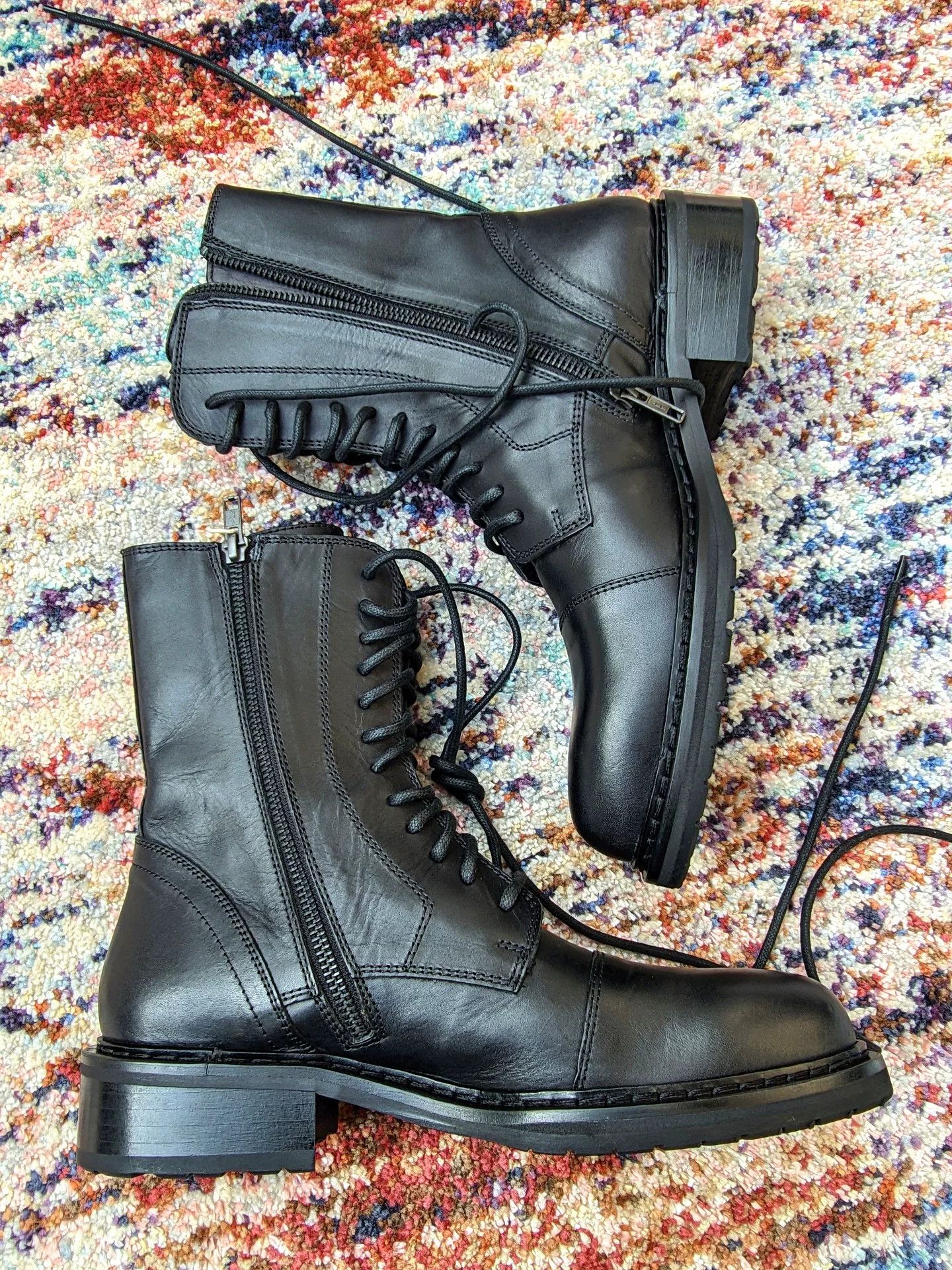 Ann Demeulemeester Ann Demeulemeester Unisex Leather Boots Size US 6 / EU 39 - 3 Thumbnail