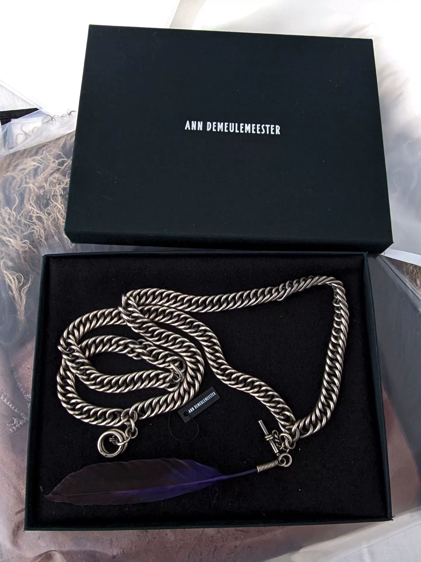 Ann Demeulemeester Ann Demeulemeester Sterling Silver Necklace Size ONE SIZE - 6 Thumbnail
