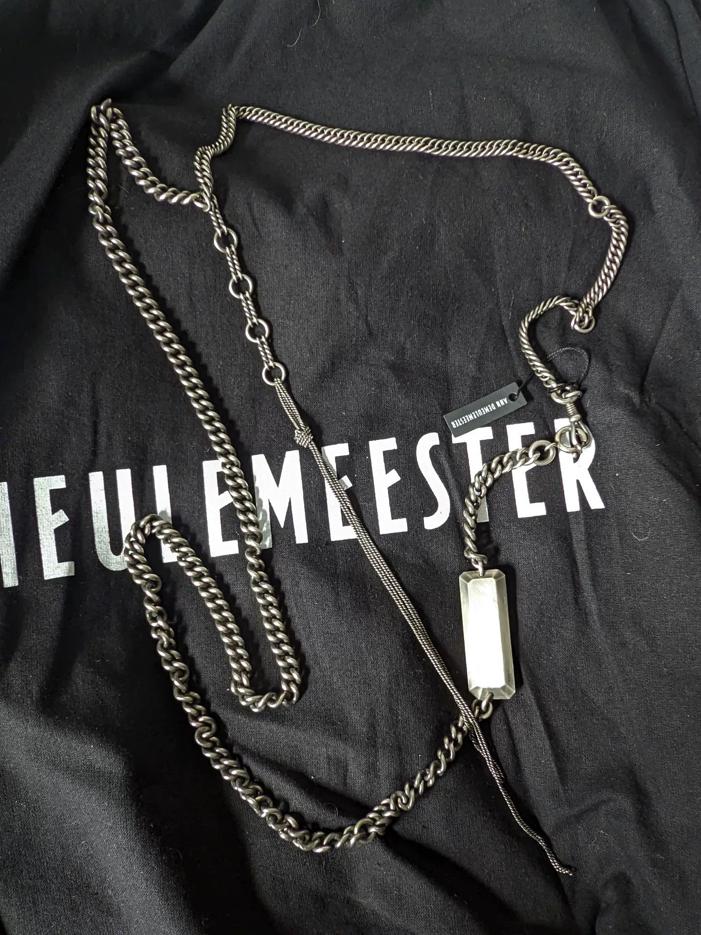 Ann Demeulemeester Ann Demeulemeester Silver Necklace 09FW Size ONE SIZE - 5 Thumbnail