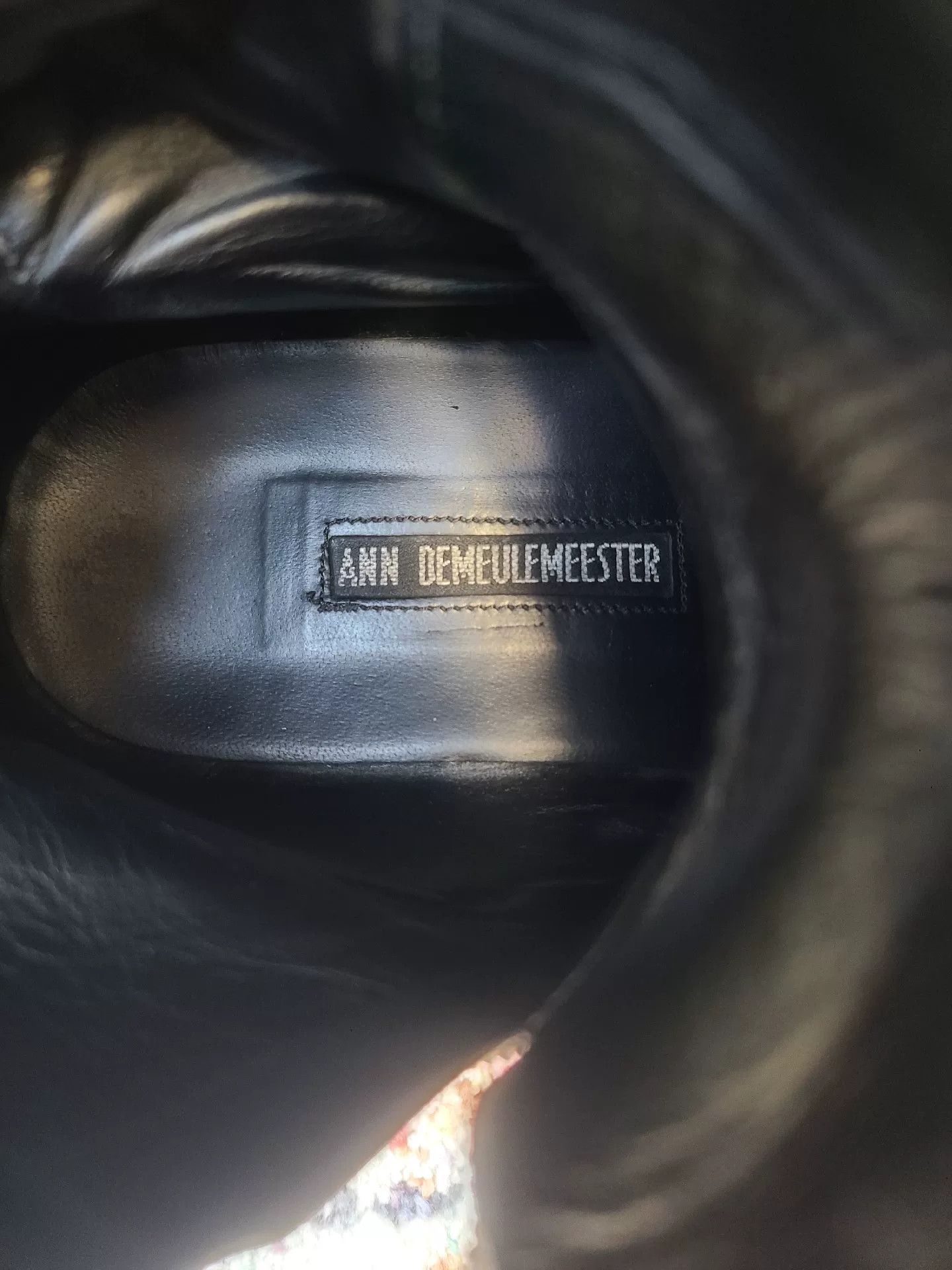 Ann Demeulemeester Ann Demeulemeester Men's Leather Combat Boots Size US 10 / EU 43 - 6 Thumbnail