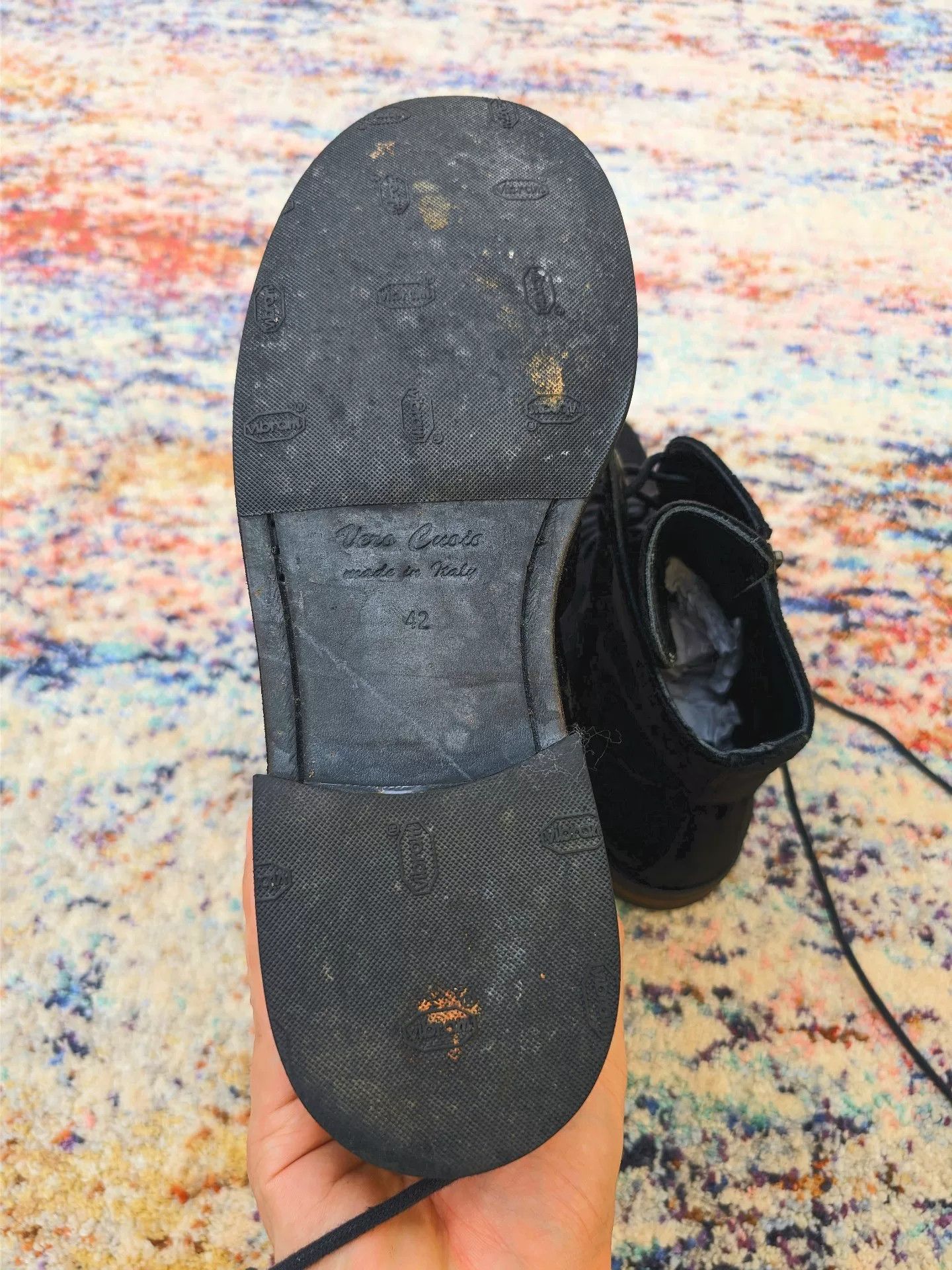 Ann Demeulemeester Ann Demeulemeester Men's Velvet Boots Size US 9.5 / EU 42-43 - 6 Thumbnail