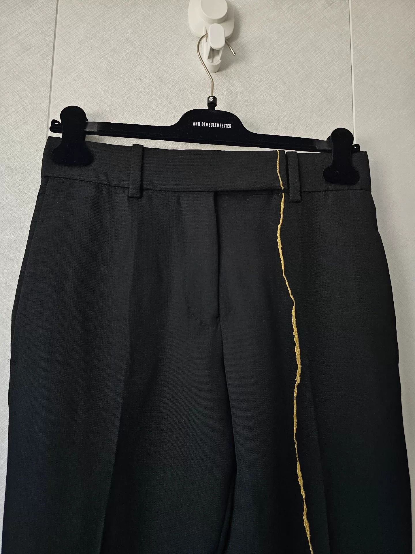 Haider Ackermann Haider Ackermann Fall/Winter 2017 Wool Casual Pants Size 38" / US 16 / IT 52 - 3 Thumbnail