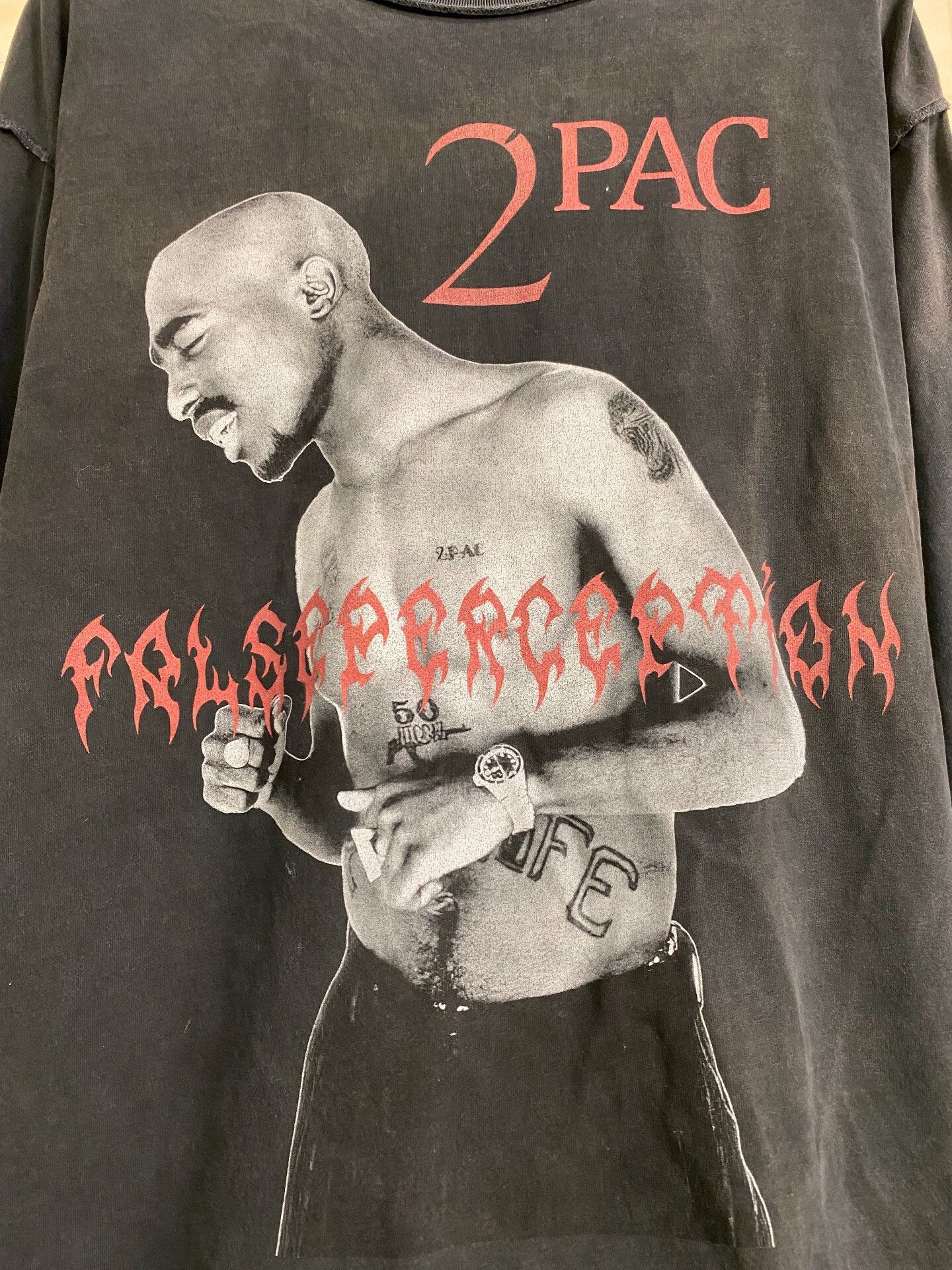 Other 2Pac Inside Out Long Sleeve T-Shirt Size US M / EU 48-50 / 2 - 3 Thumbnail