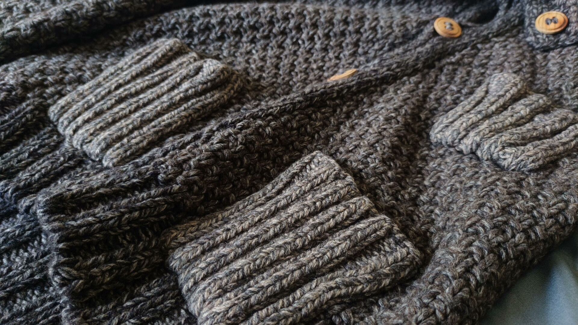 Takahiromiyashita The Soloist. Rare Fabric Knitted Cardigan with Unique Texture Size US M / EU 48-50 / 2 - 6 Thumbnail