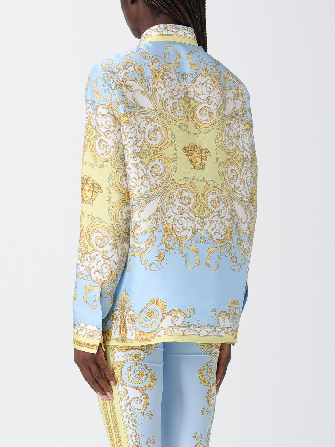 Versace Versace Shirt Woman Multicolor Size XS / US 0-2 / IT 36-38 - 3 Thumbnail