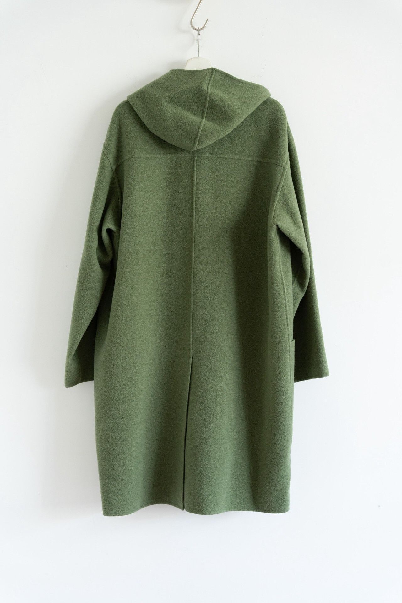 Auralee Auralee 22AW Grass Green Wool Hooded Coat Size US XXL / EU 58 / 5 - 2 Thumbnail