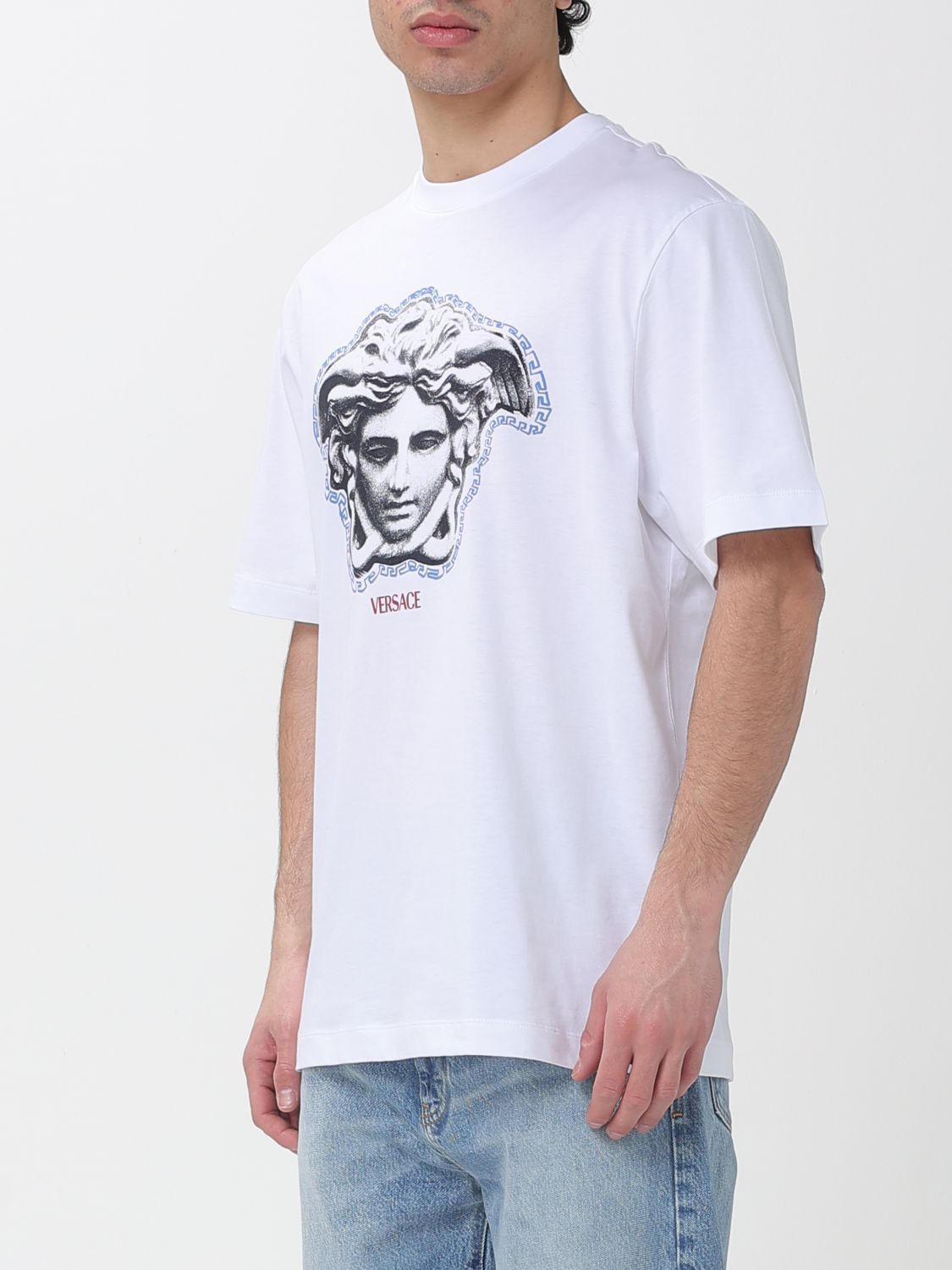 Versace Versace T-Shirt Men White Size US XL / EU 56 / 4 - 4 Thumbnail