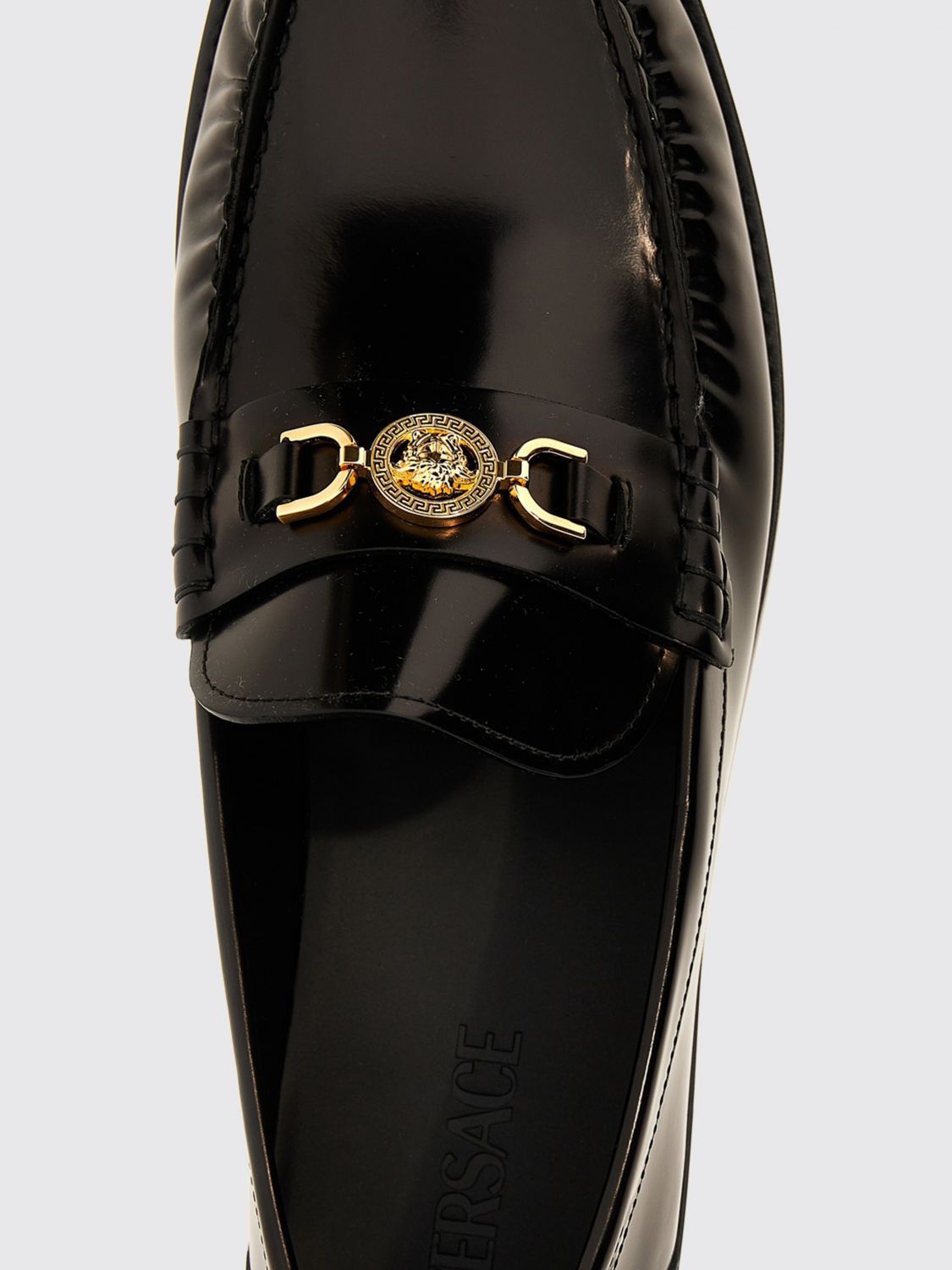 Versace Versace Loafers Men Black Size US 13 / EU 46 - 4 Thumbnail
