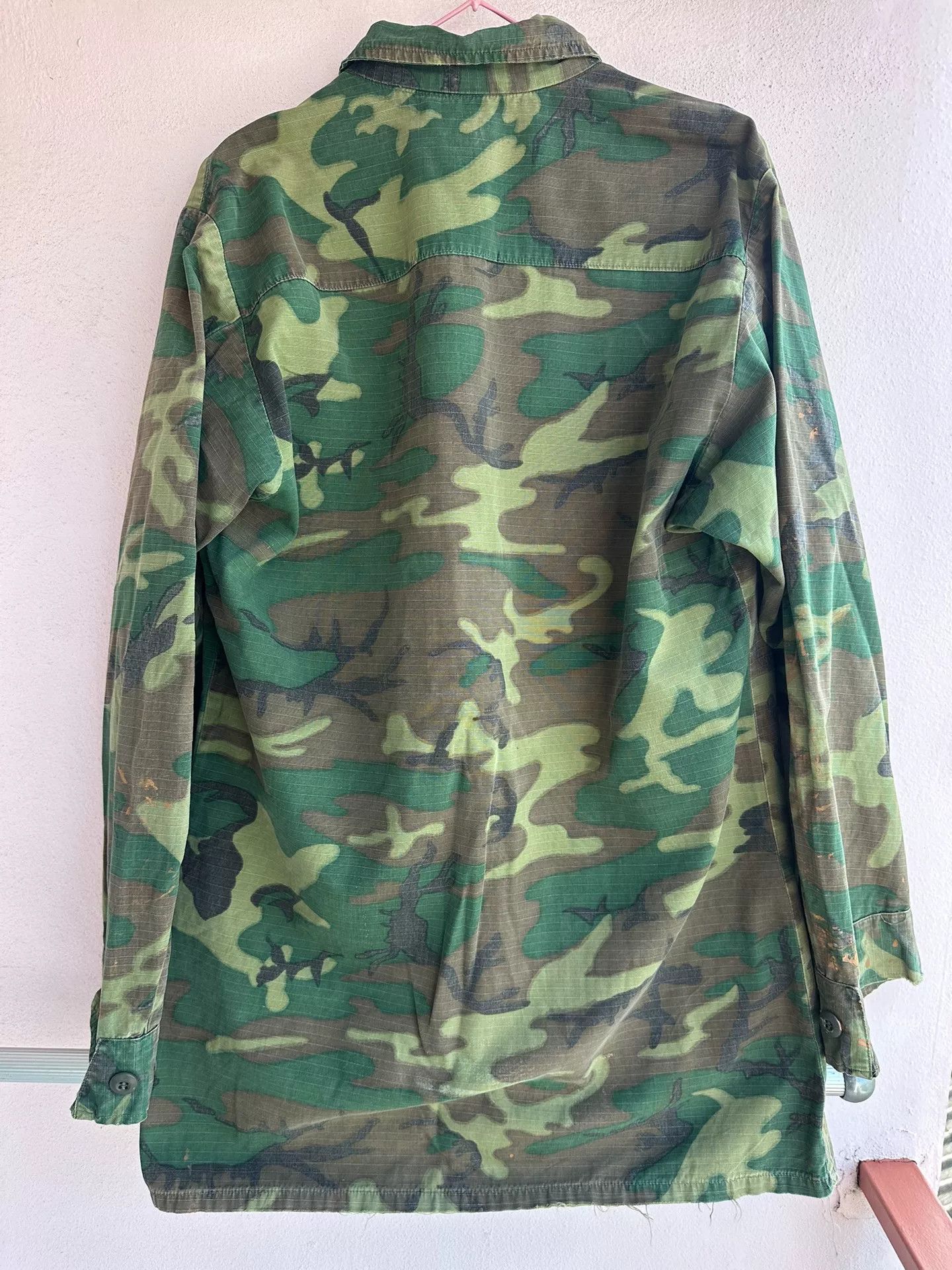 Vintage USMC ERDL TCU Jacket 1969 Size US L / EU 52-54 / 3 - 2 Thumbnail