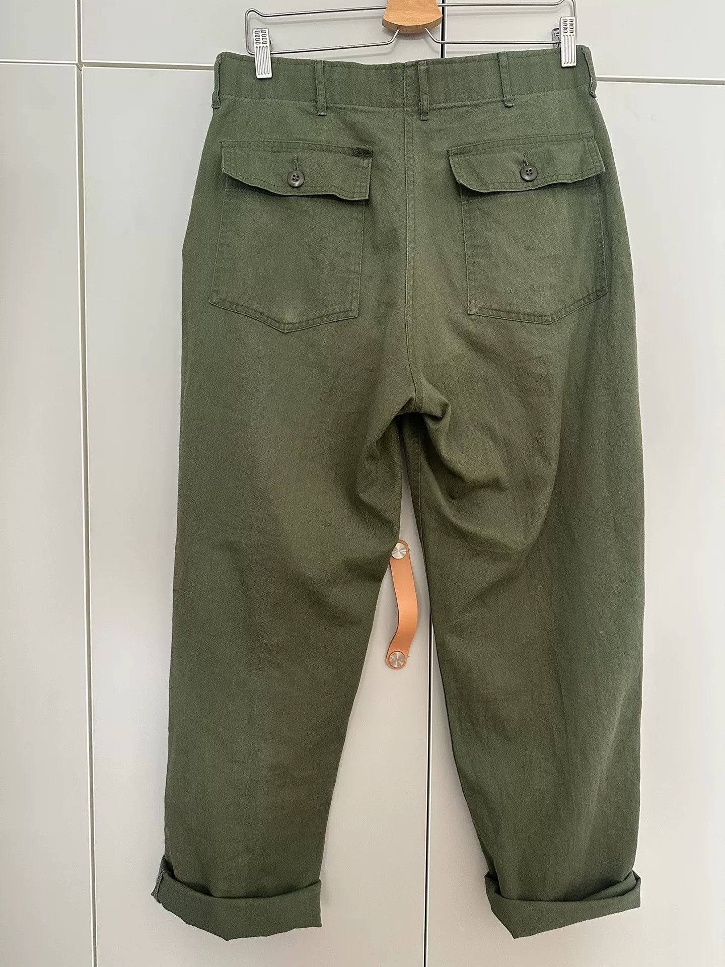 Vintage Vintage 60s OG107 Military Pants Size US 33 - 2 Thumbnail