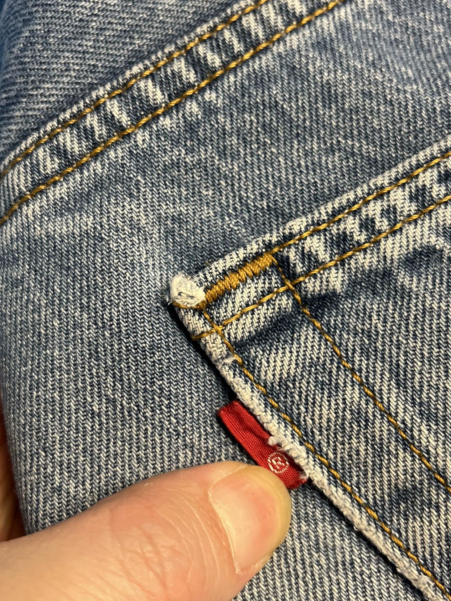 Levi's Vintage Levi's 501 Washed Blue Jeans 36 Size US 36 / EU 52 - 9 Thumbnail